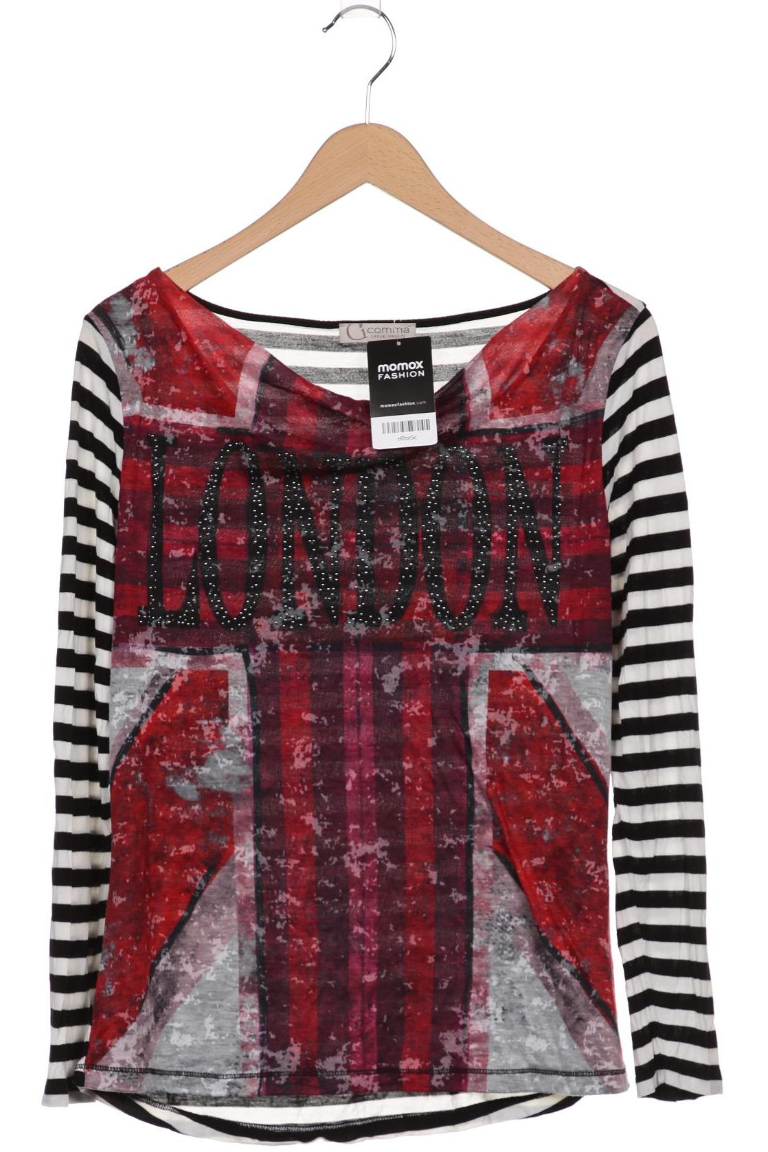 

Comma Damen Langarmshirt, rot, Gr. 44