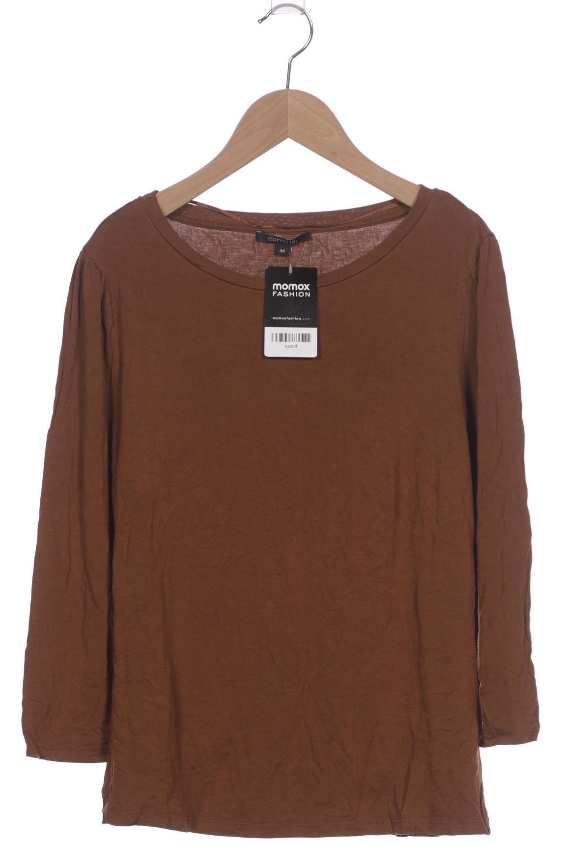 

Comma Damen Langarmshirt, braun, Gr. 38