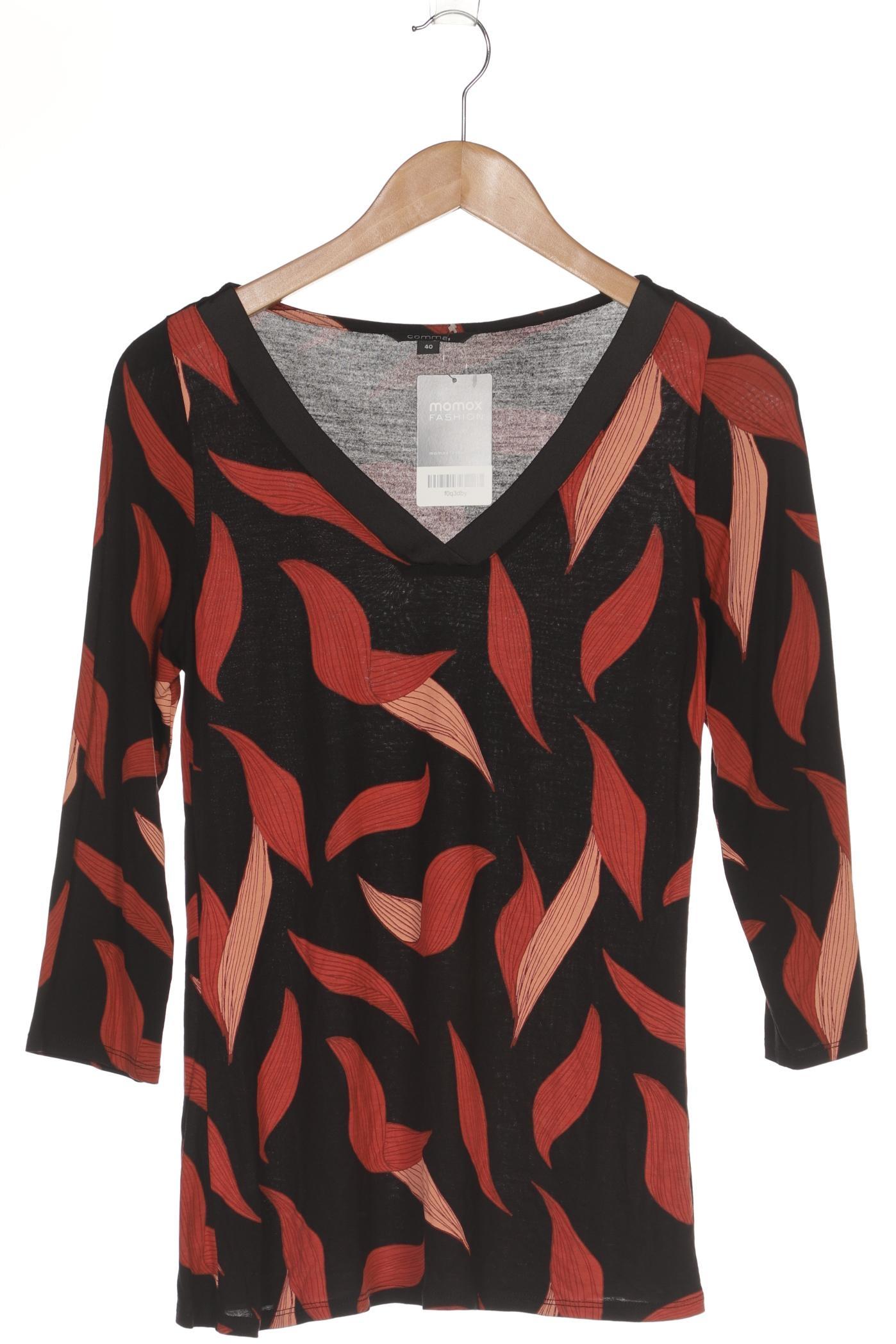 

Comma Damen Langarmshirt, schwarz, Gr. 40