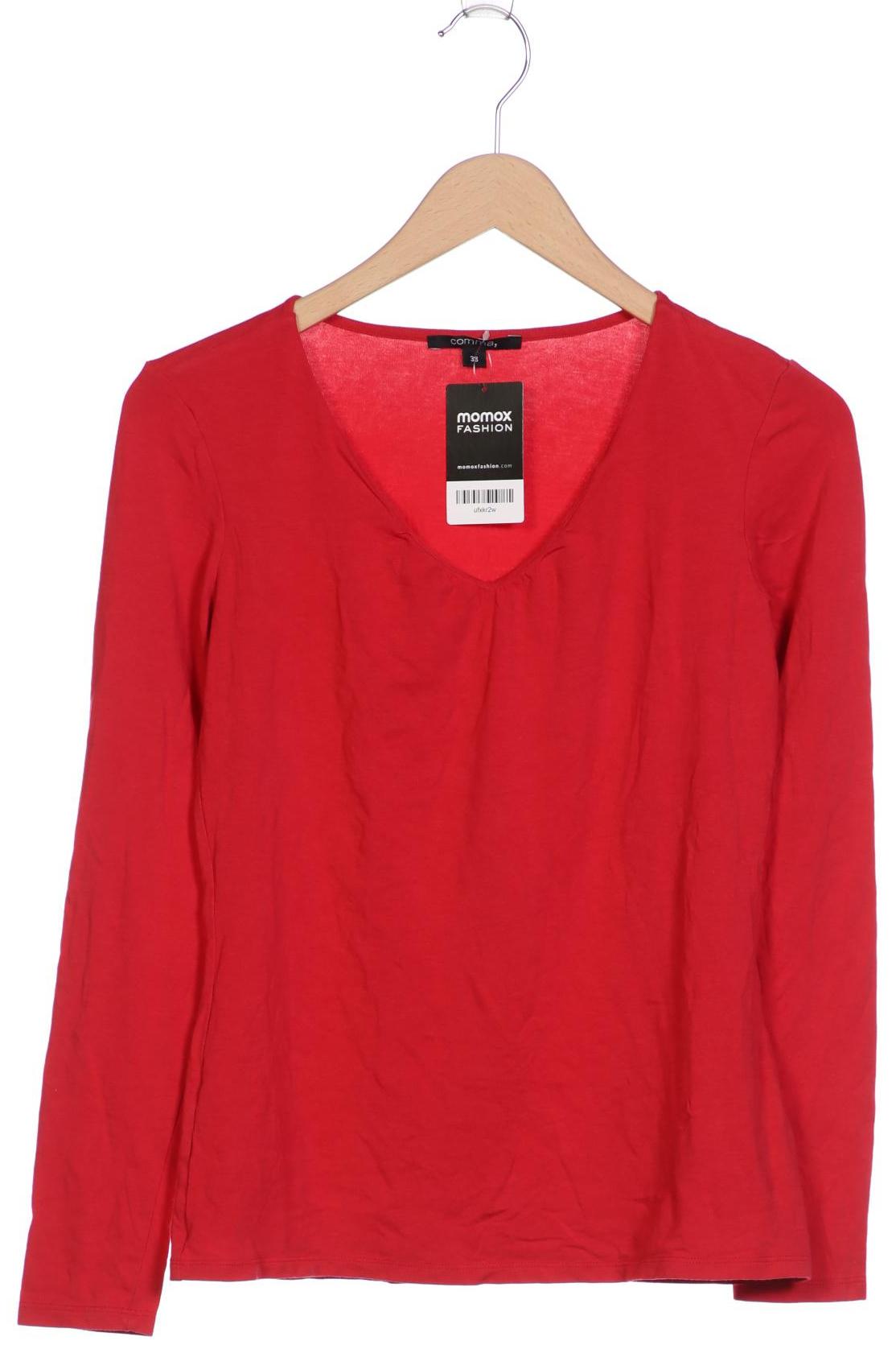 

Comma Damen Langarmshirt, rot, Gr. 38