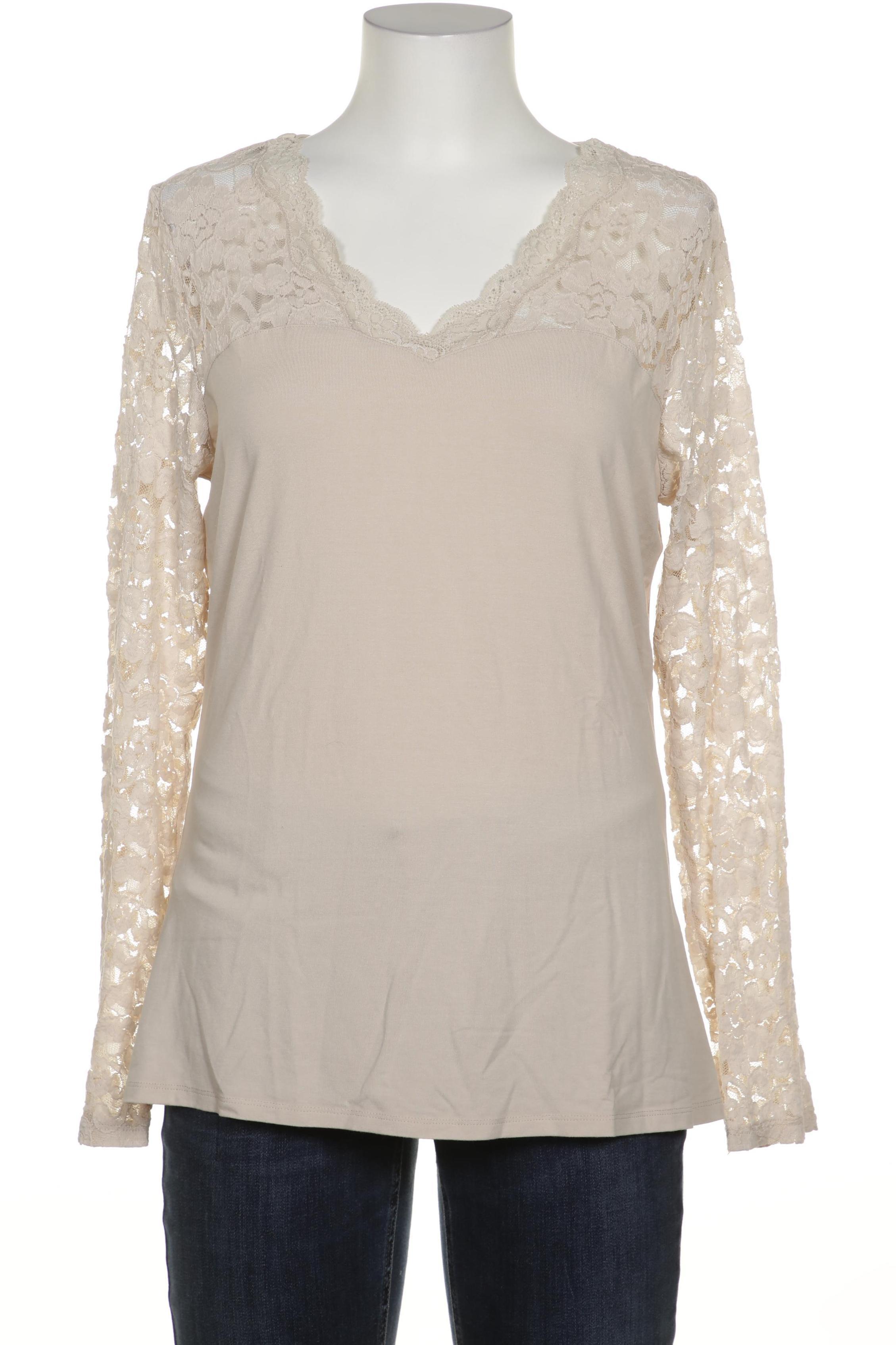 

Comma Damen Bluse, beige, Gr. 42