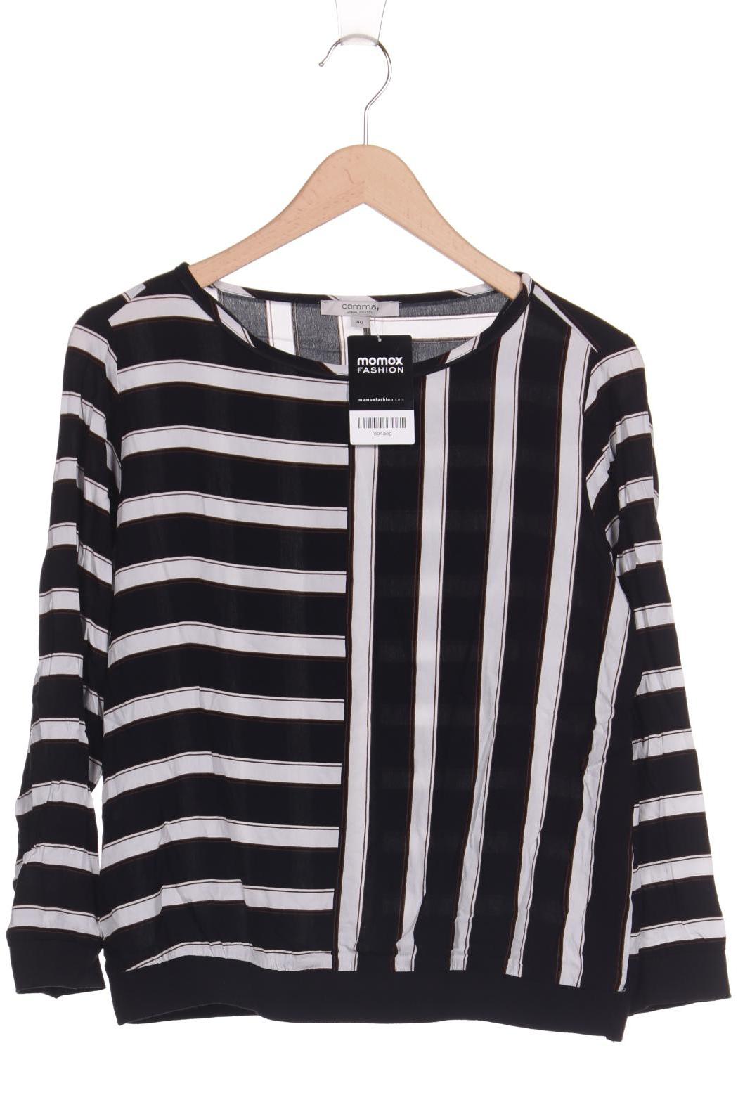 

Comma Damen Langarmshirt, schwarz, Gr. 40