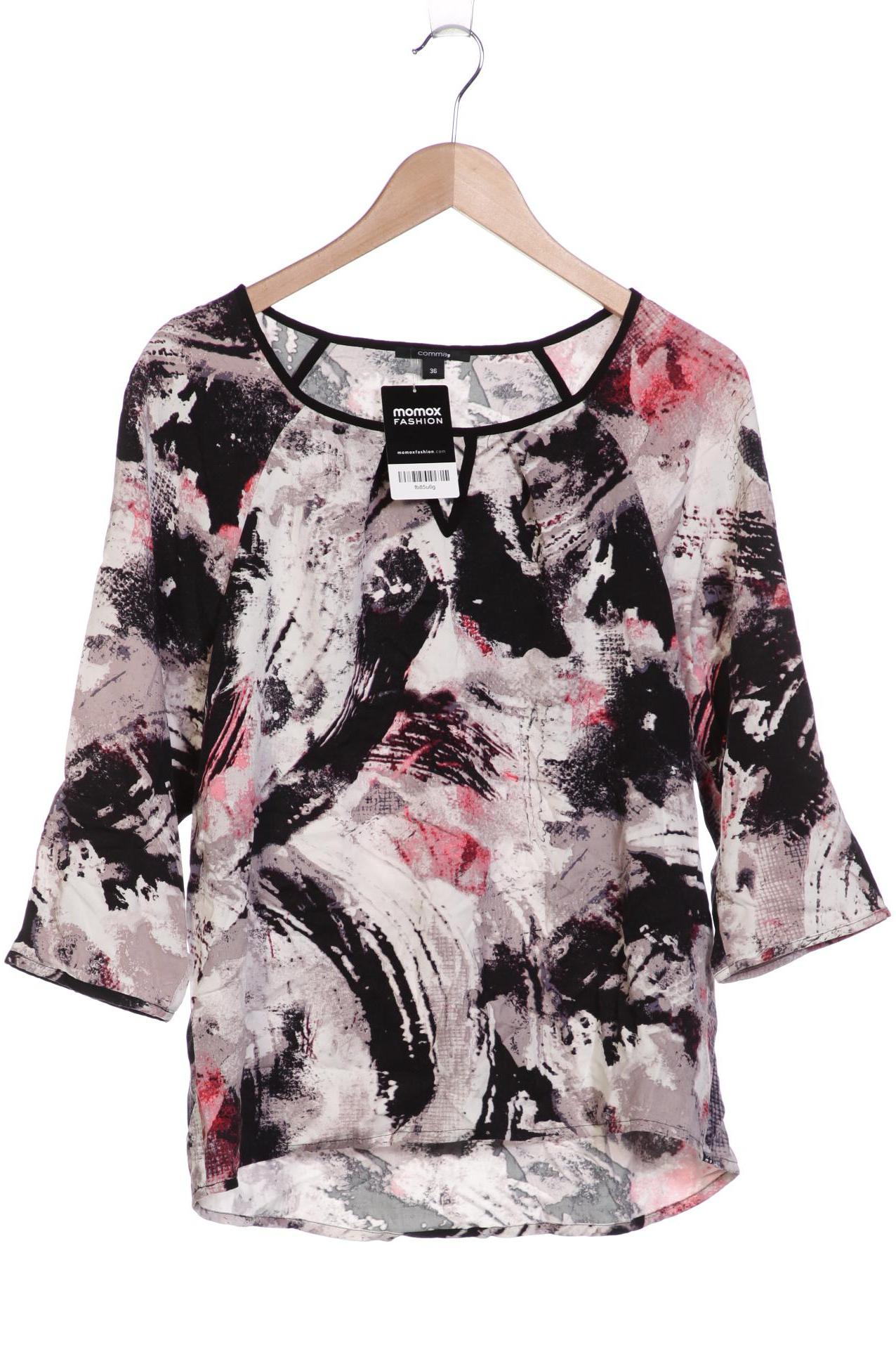

Comma Damen Langarmshirt, mehrfarbig, Gr. 36