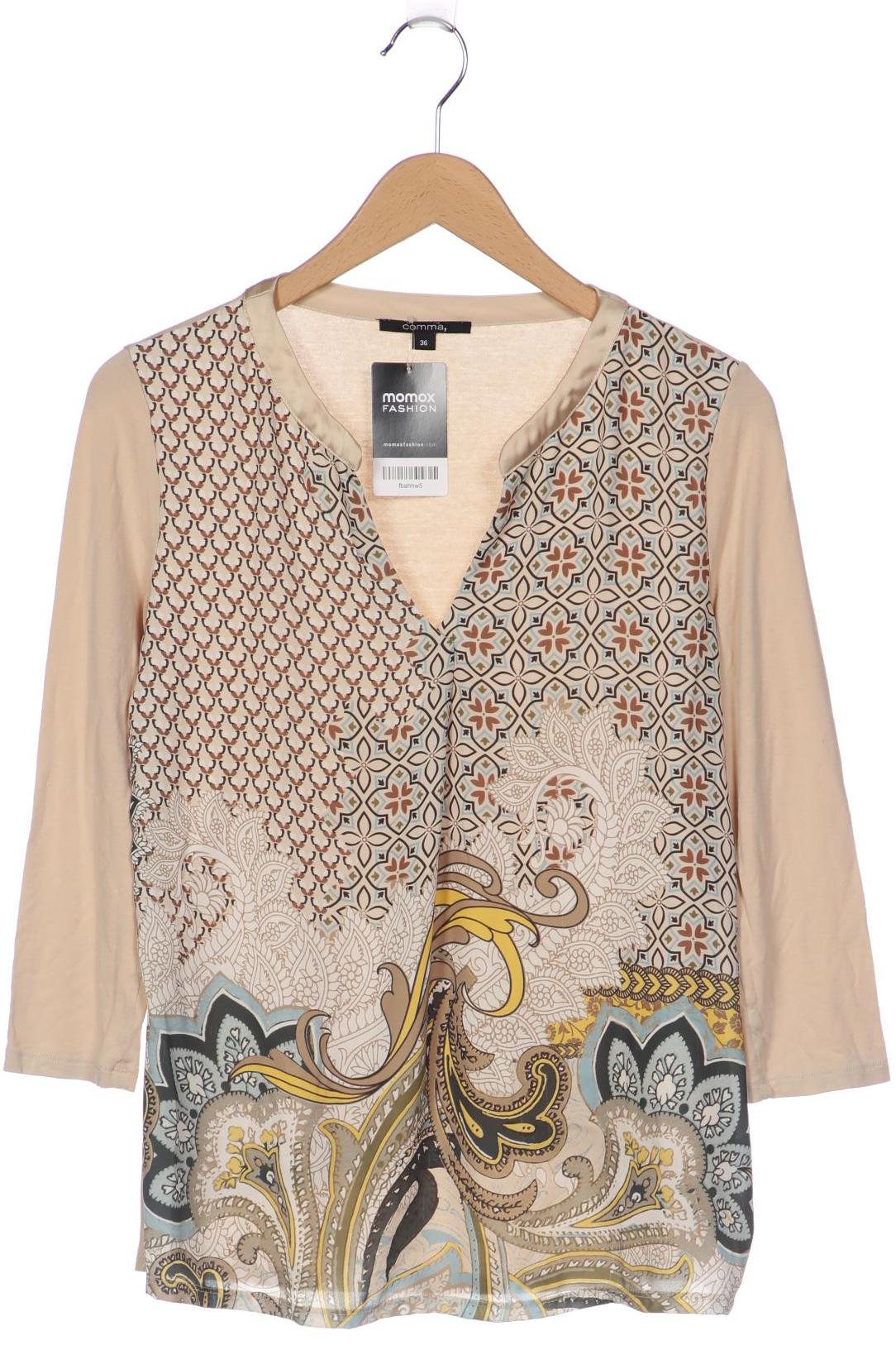 

Comma Damen Langarmshirt, beige