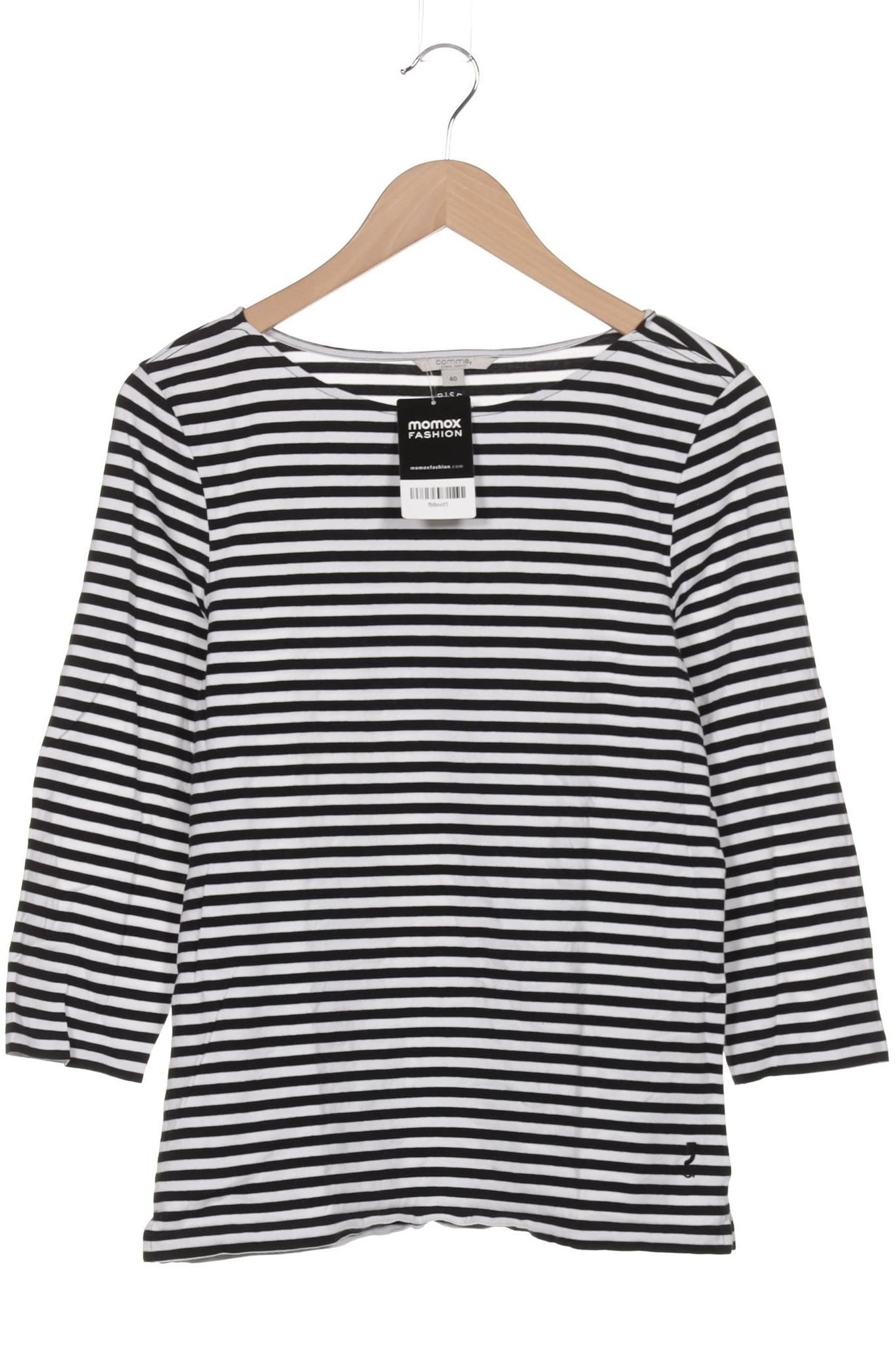 

Comma Damen Langarmshirt, schwarz, Gr. 40