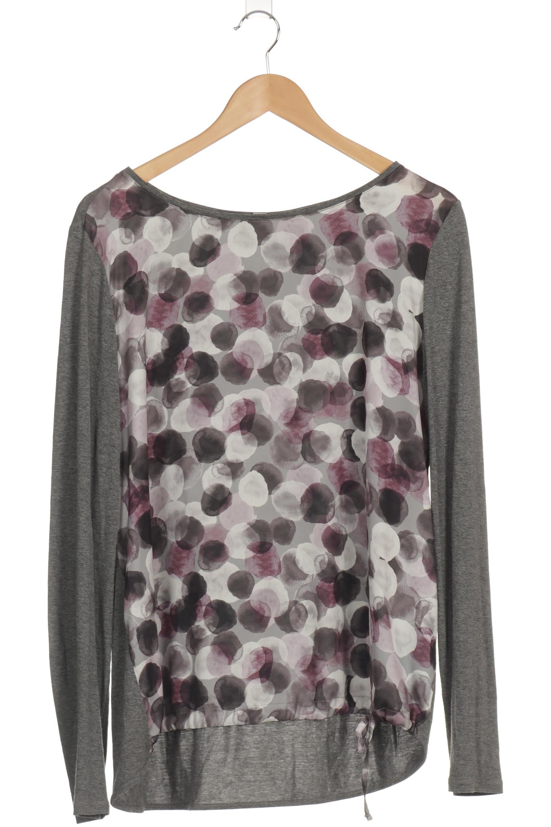 

Comma Damen Langarmshirt, grau, Gr. 44