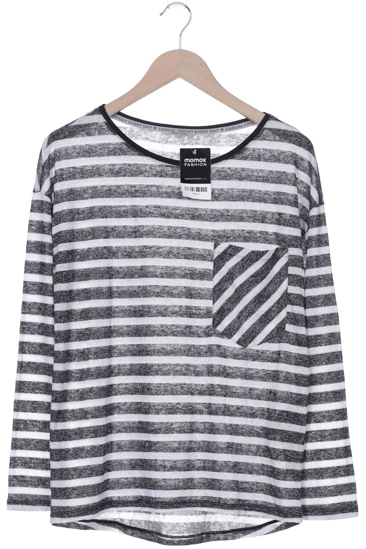 

Comma Damen Langarmshirt, grau, Gr. 40