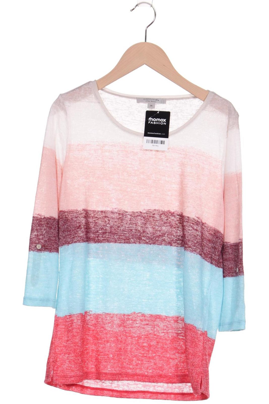

Comma Damen Langarmshirt, mehrfarbig