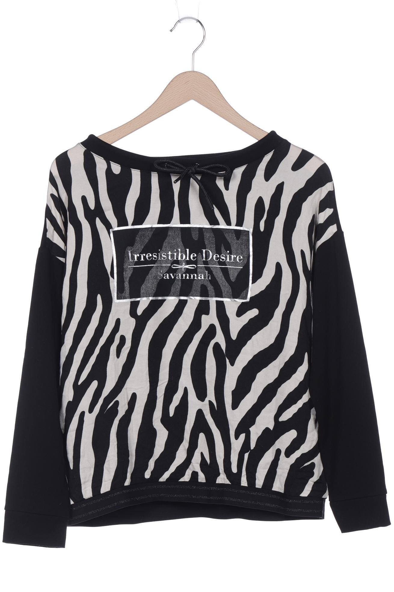 

Comma Damen Langarmshirt, schwarz, Gr. 38