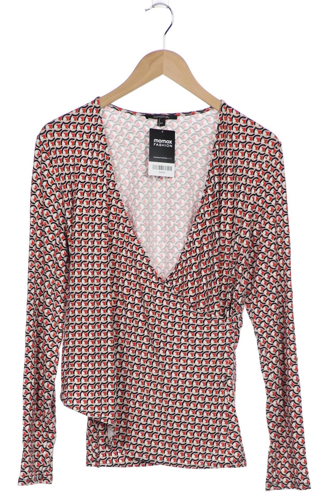 

Comma Damen Langarmshirt, mehrfarbig