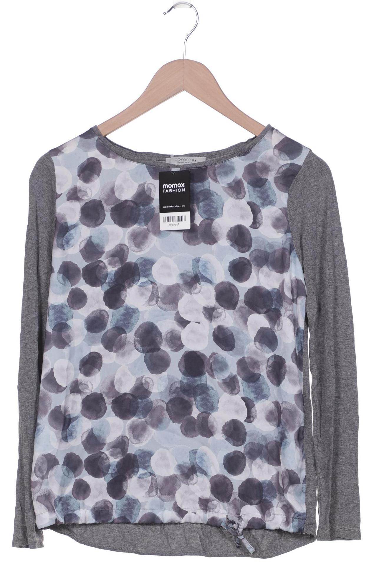 

Comma Damen Langarmshirt, grau