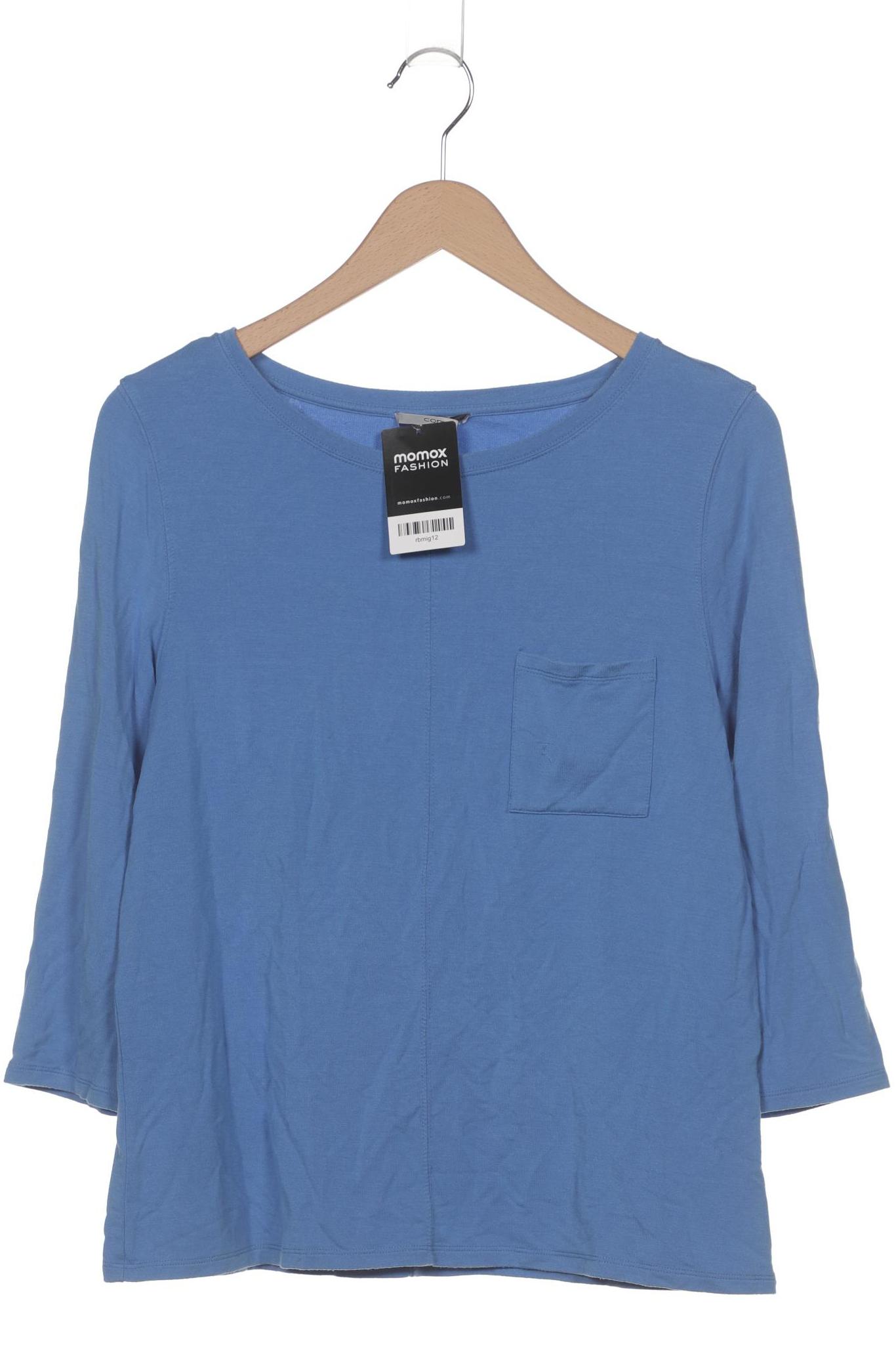 

Comma Damen Langarmshirt, blau, Gr. 40