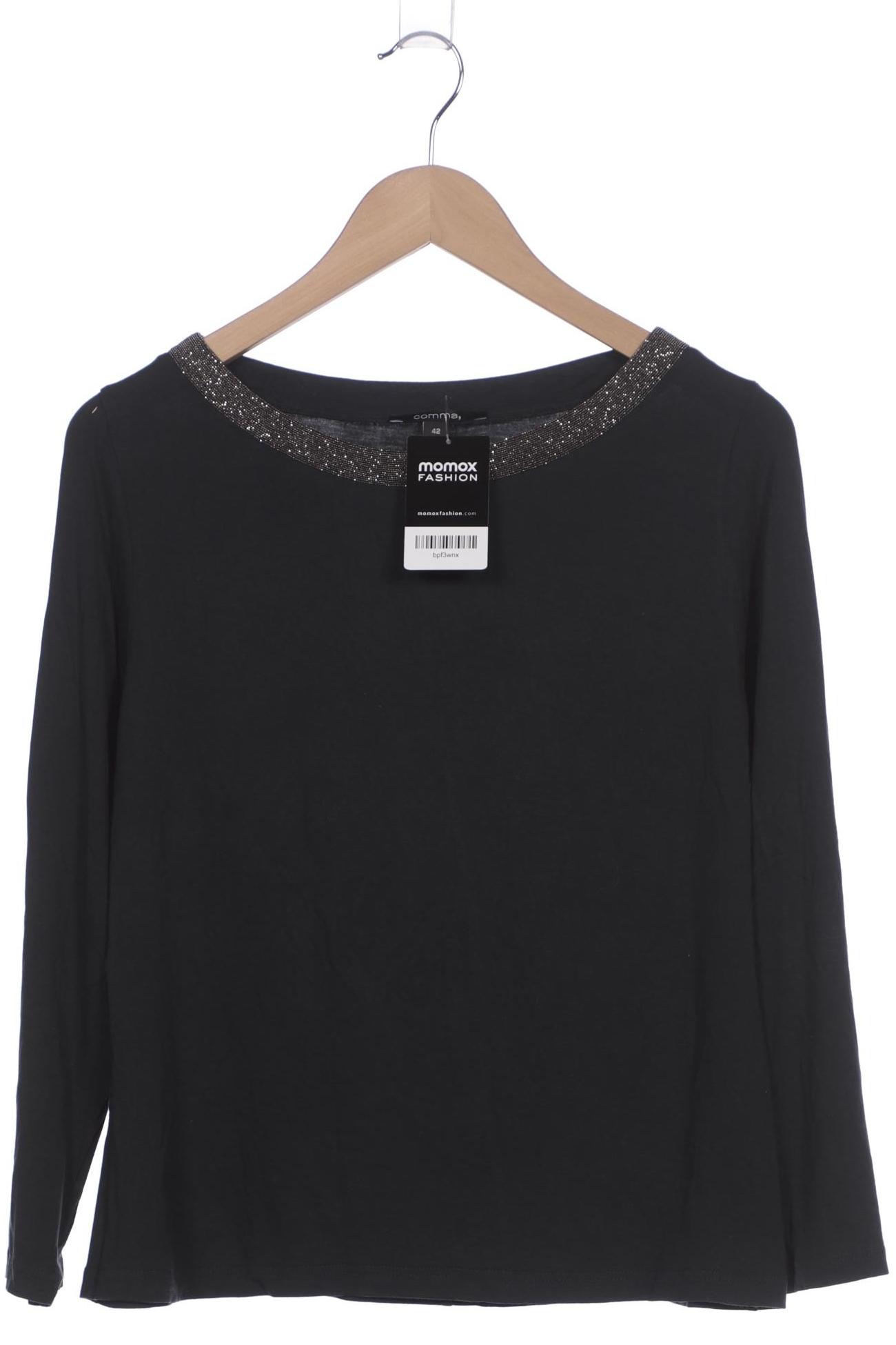 

Comma Damen Langarmshirt, grün, Gr. 42