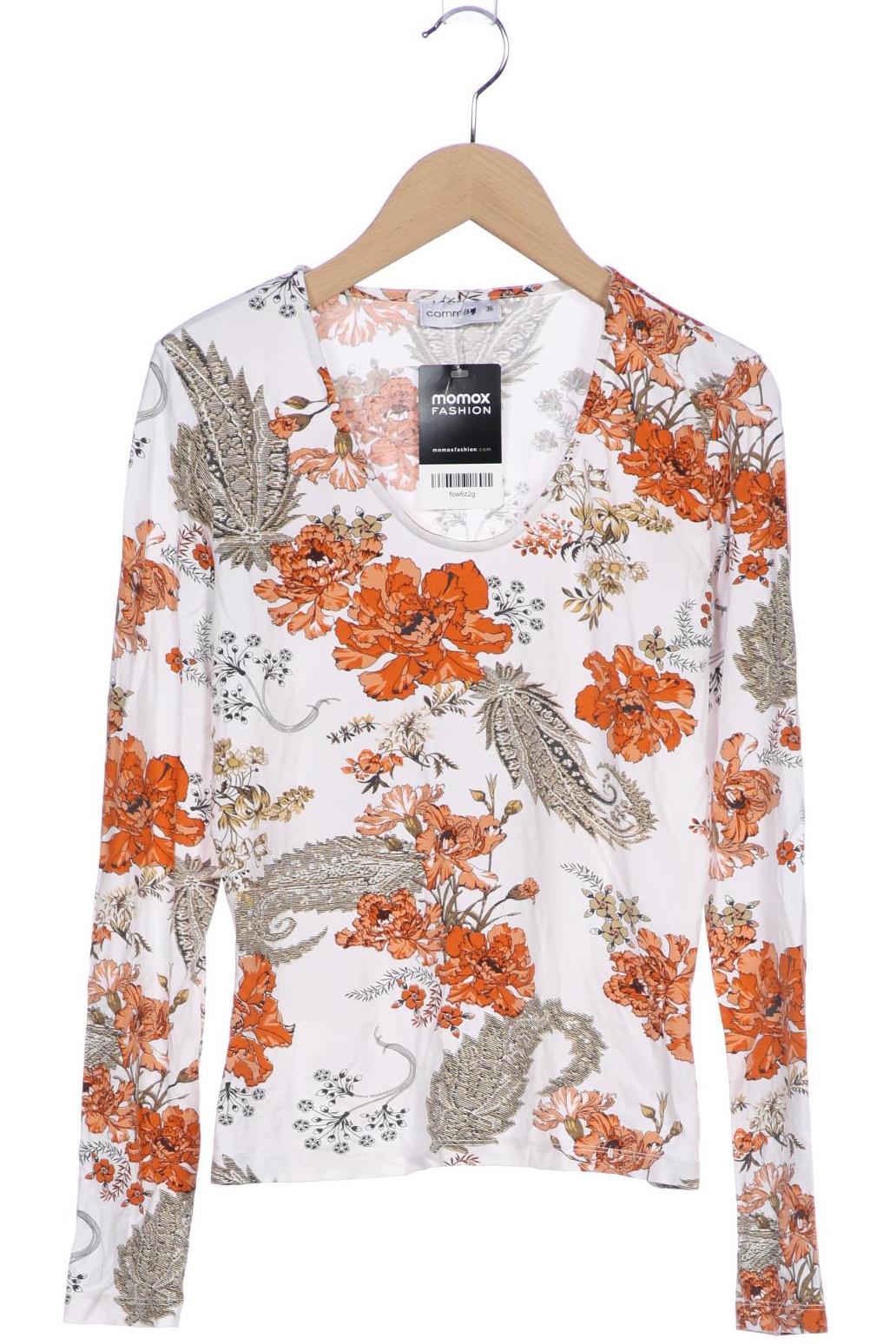 

Comma Damen Langarmshirt, mehrfarbig, Gr. 36