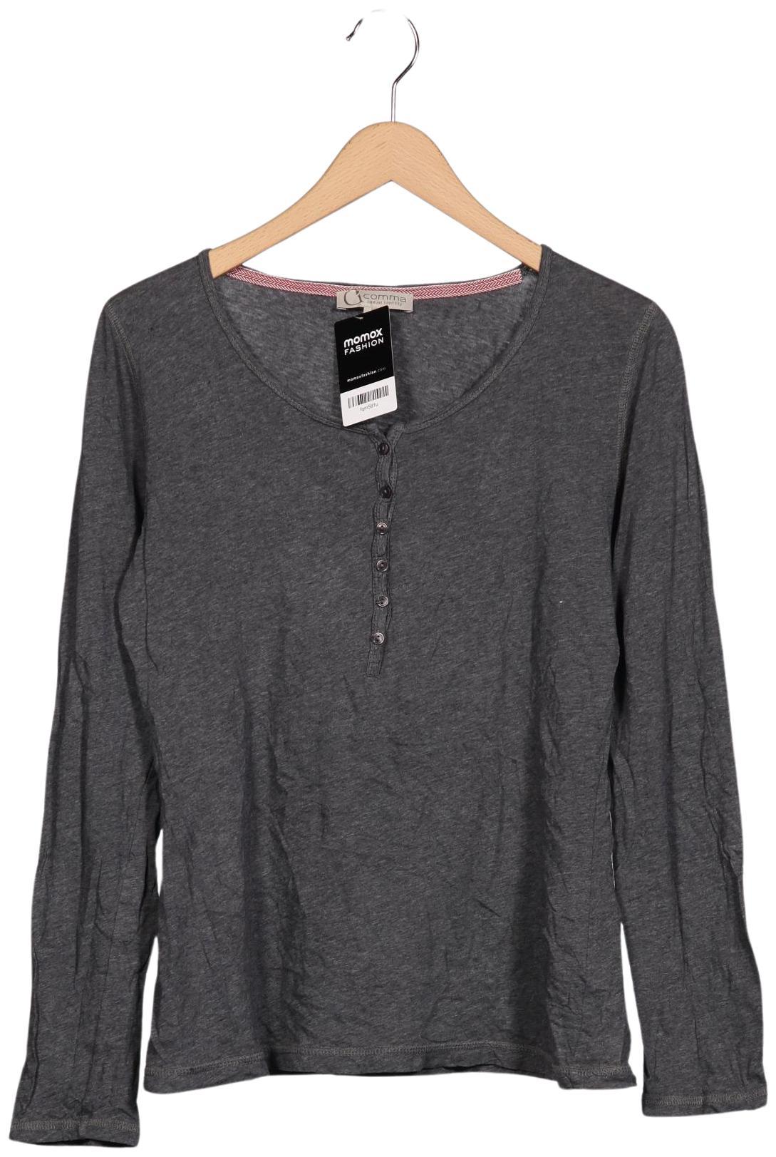 

Comma Damen Langarmshirt, grau, Gr. 40