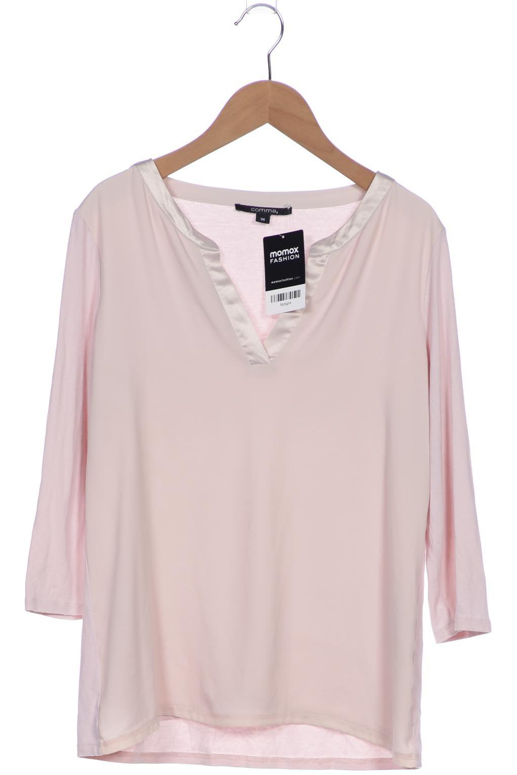 

Comma Damen Langarmshirt, pink, Gr. 34
