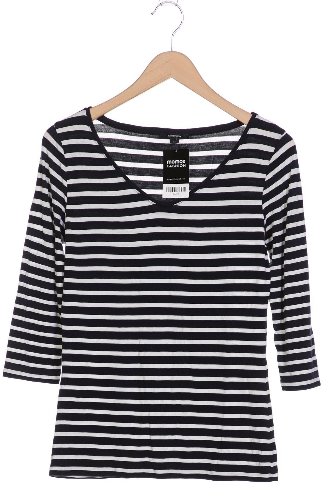 

Comma Damen Langarmshirt, marineblau