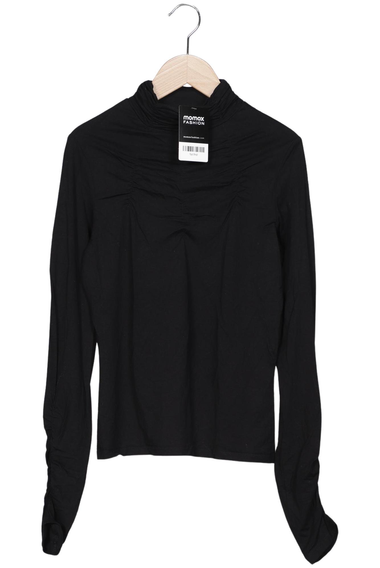 

Comma Damen Langarmshirt, schwarz, Gr. 36