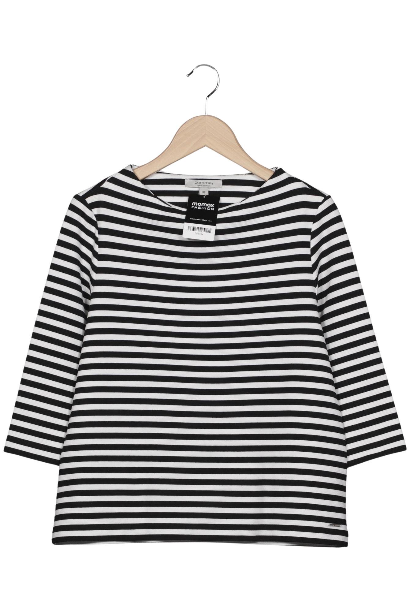 

Comma Damen Langarmshirt, mehrfarbig, Gr. 38