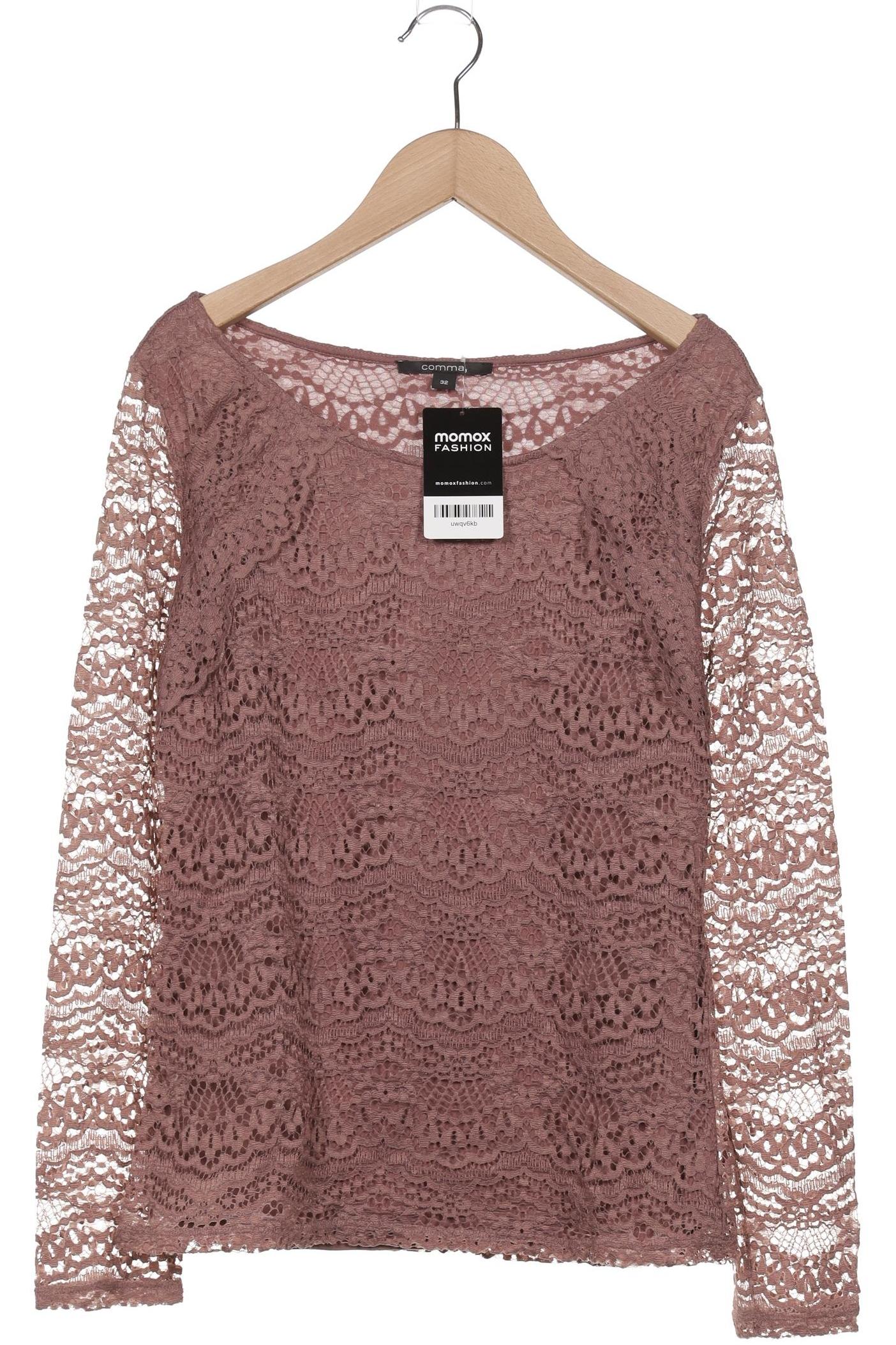 

Comma Damen Langarmshirt, pink, Gr. 32