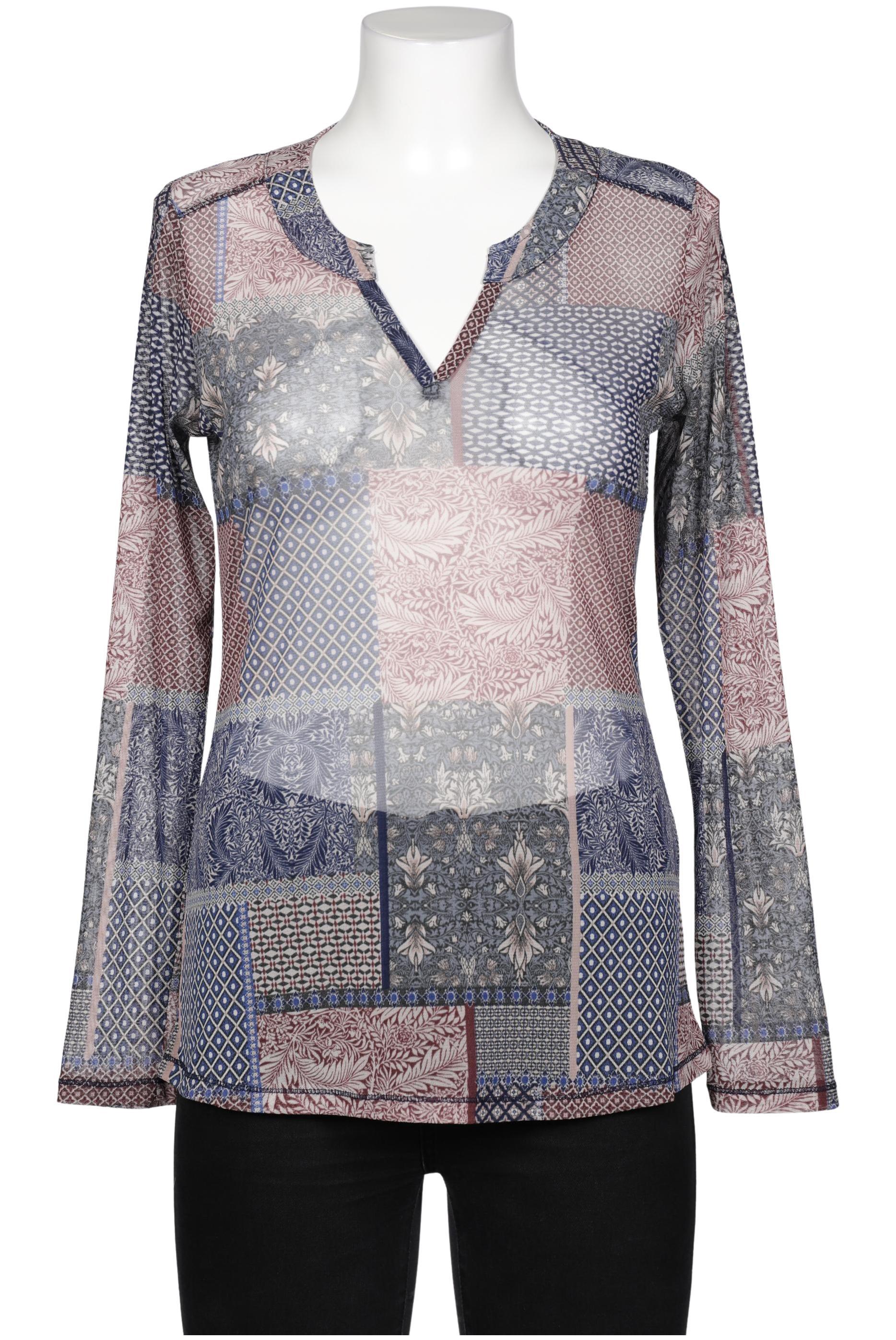 

Comma Damen Langarmshirt, mehrfarbig, Gr. 38