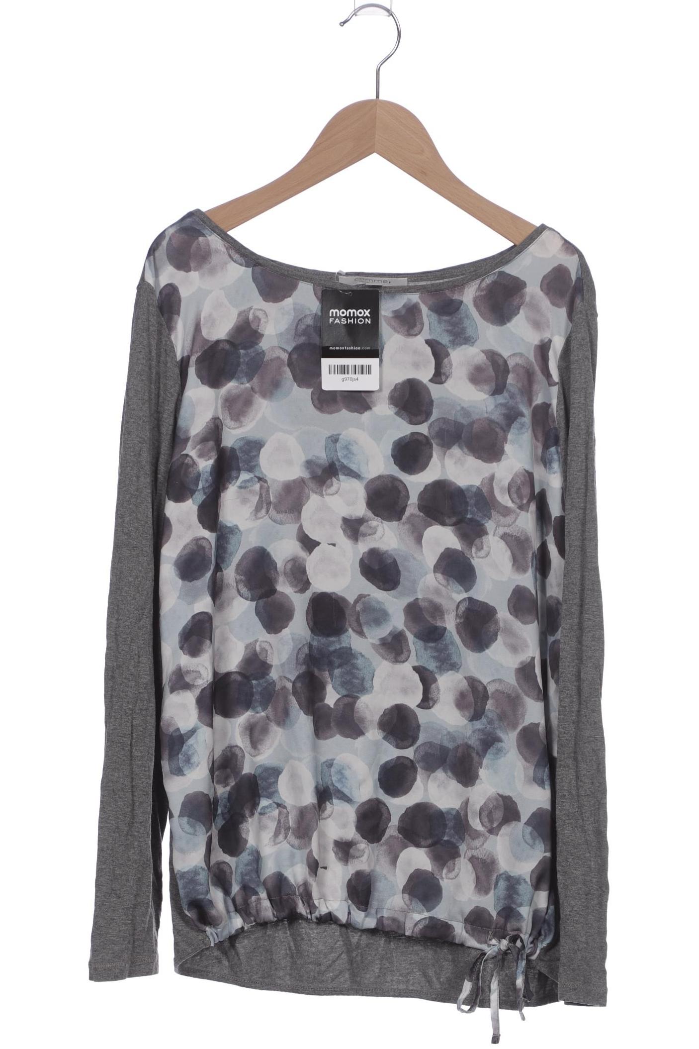 

Comma Damen Langarmshirt, grau, Gr. 40