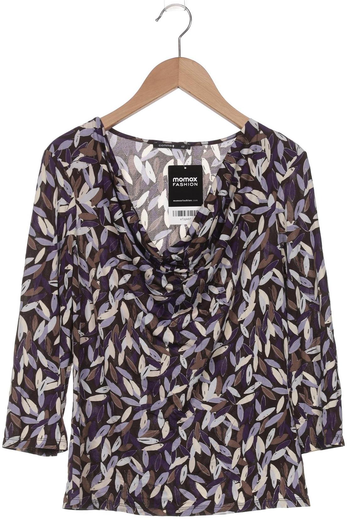 

Comma Damen Langarmshirt, flieder, Gr. 40