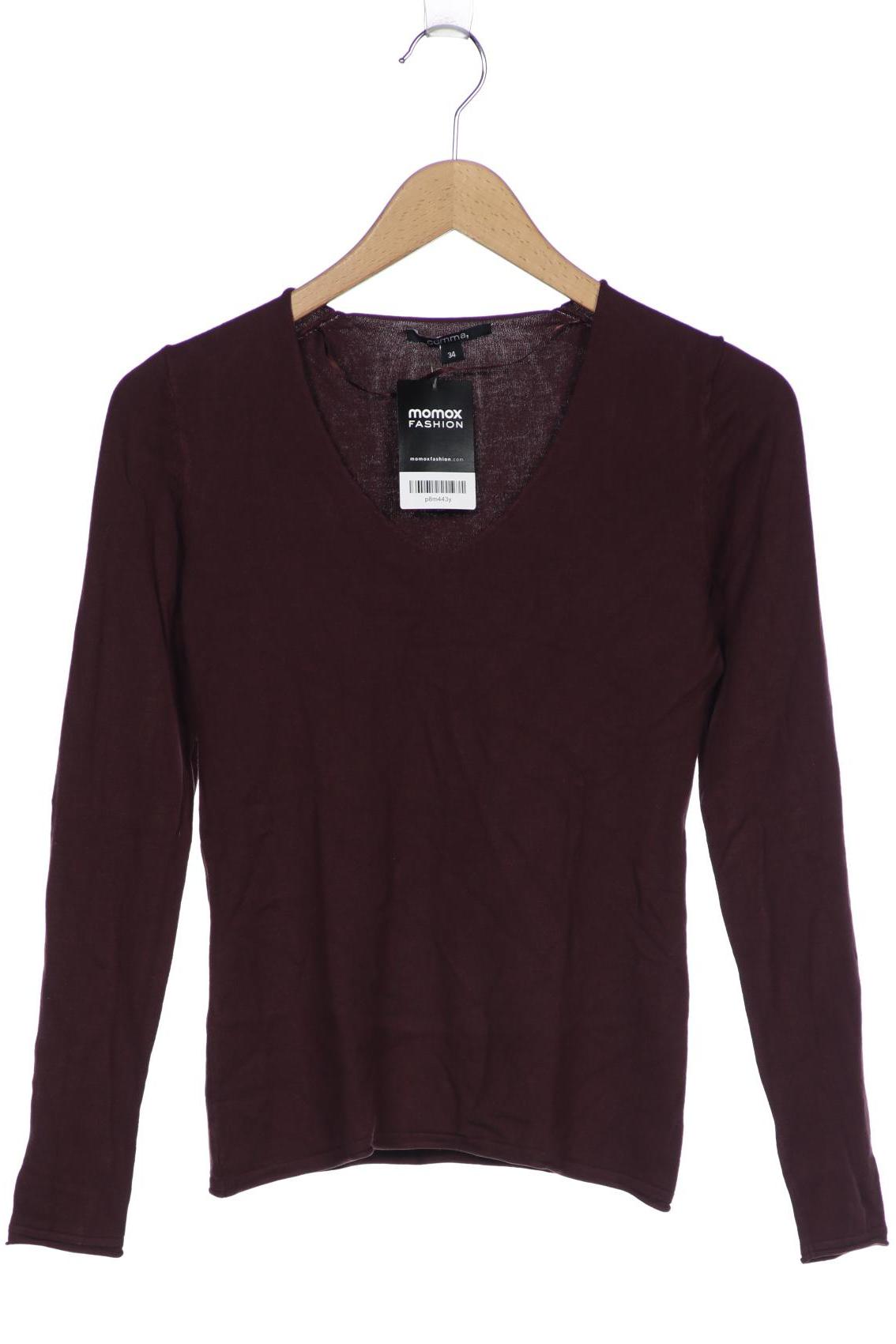 

Comma Damen Langarmshirt, bordeaux, Gr. 34