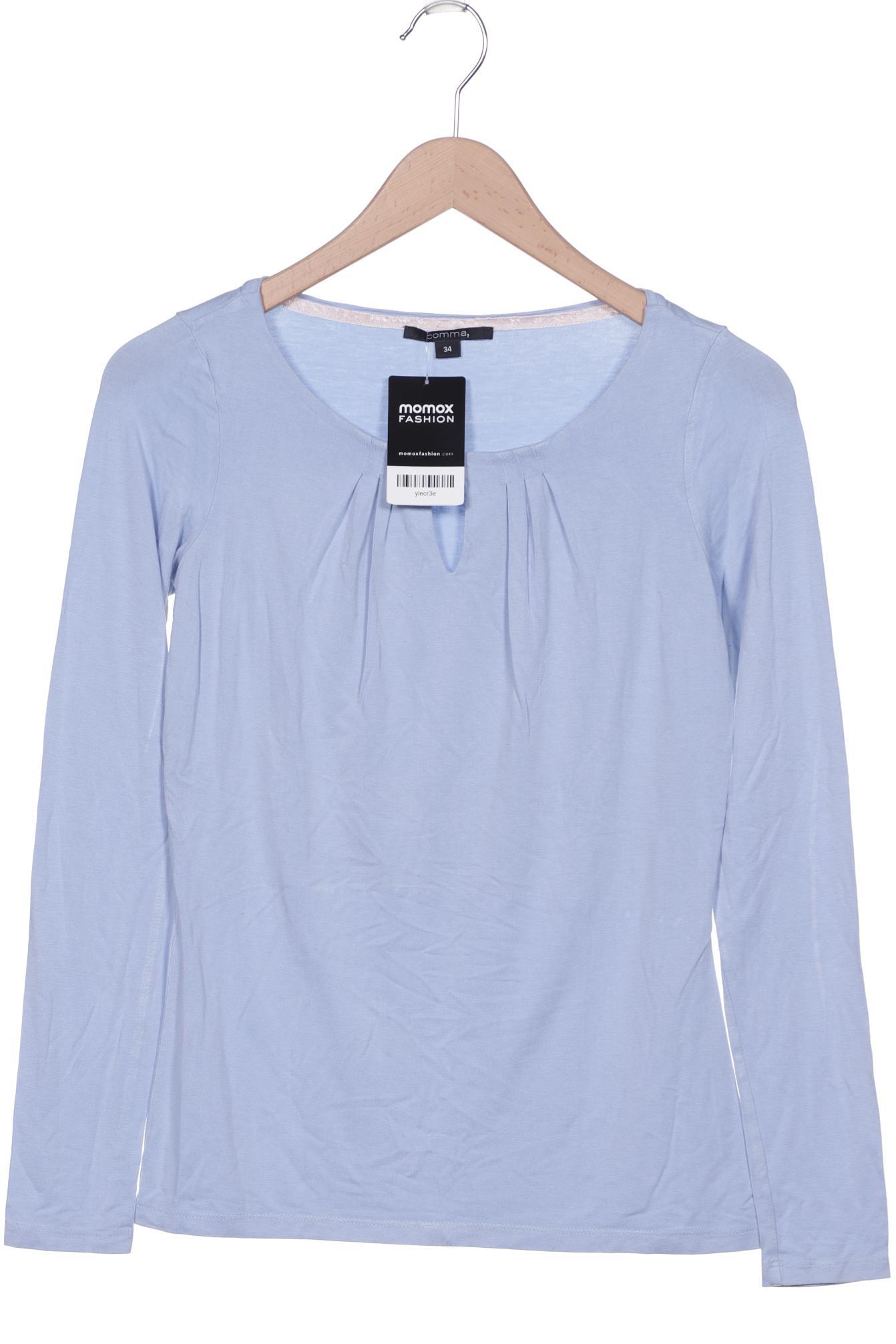 

Comma Damen Langarmshirt, hellblau