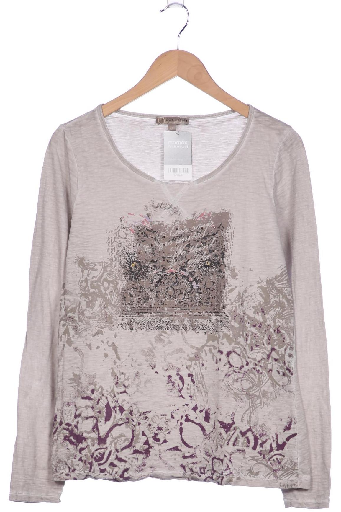 

Comma Damen Langarmshirt, grau, Gr. 38