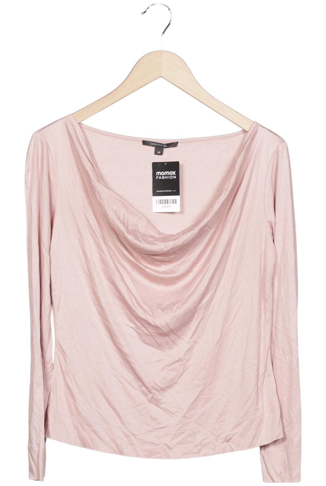 

Comma Damen Langarmshirt, pink, Gr. 36