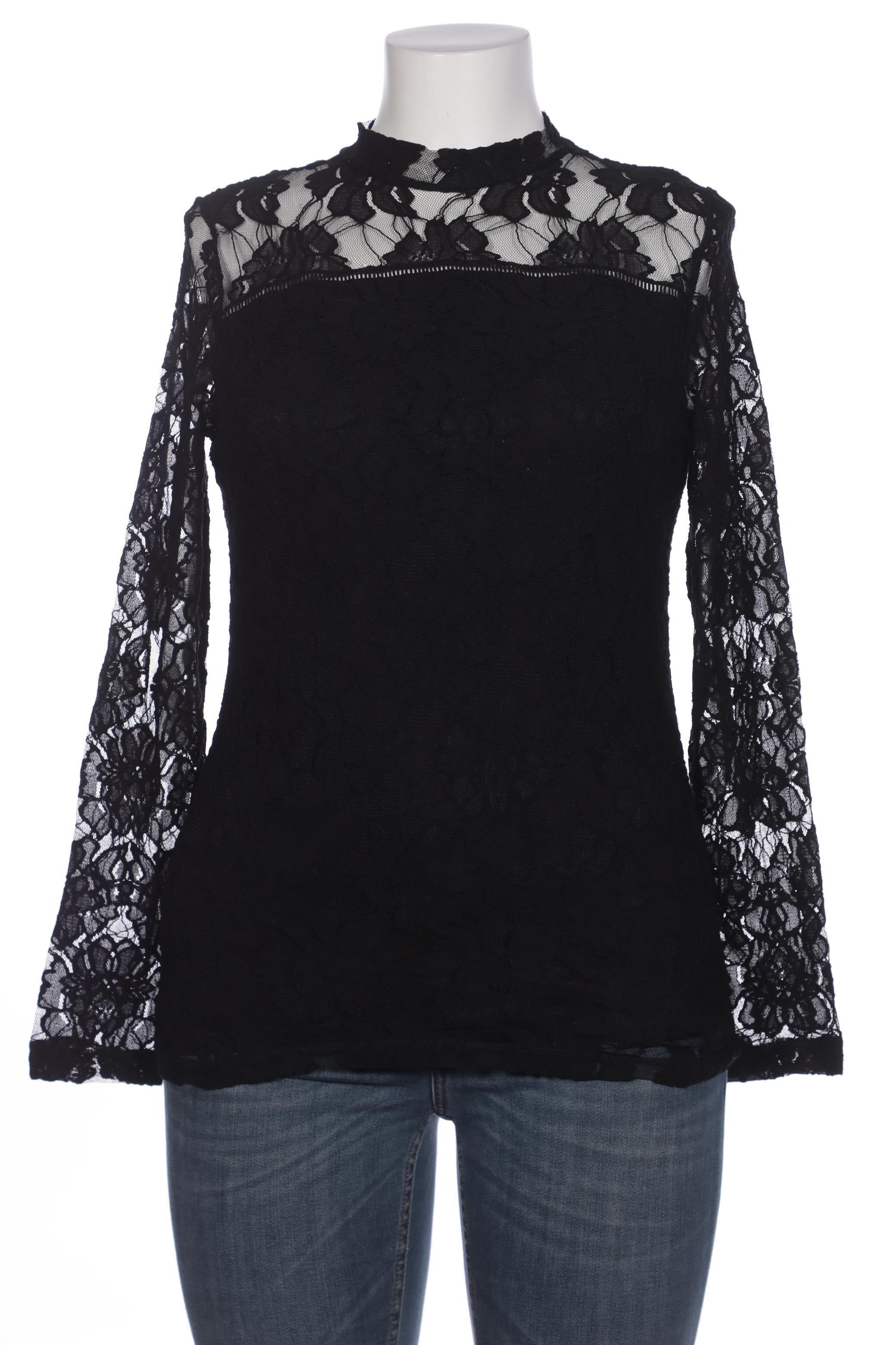 

Comma Damen Langarmshirt, schwarz, Gr. 42