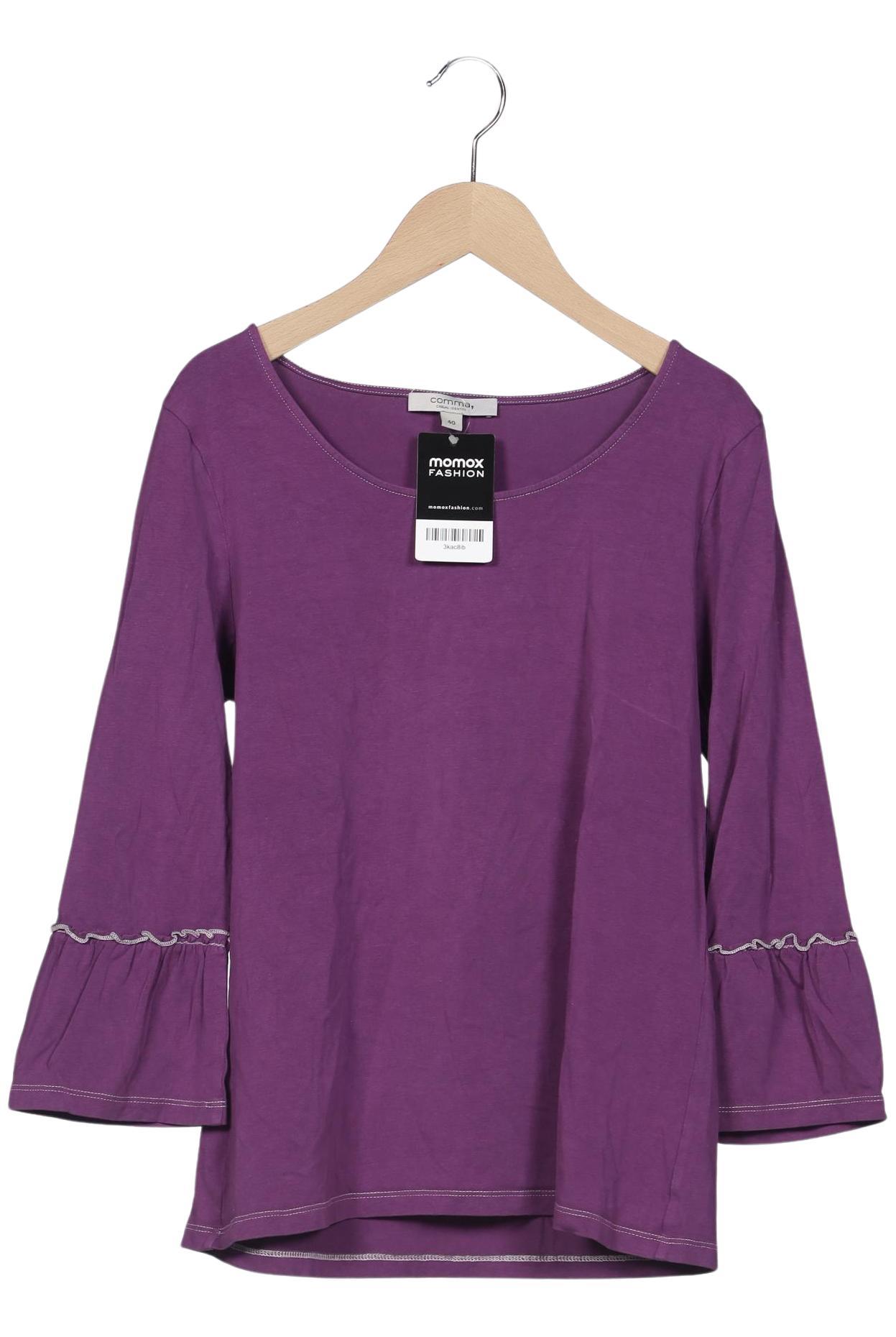 

Comma Damen Langarmshirt, flieder, Gr. 40