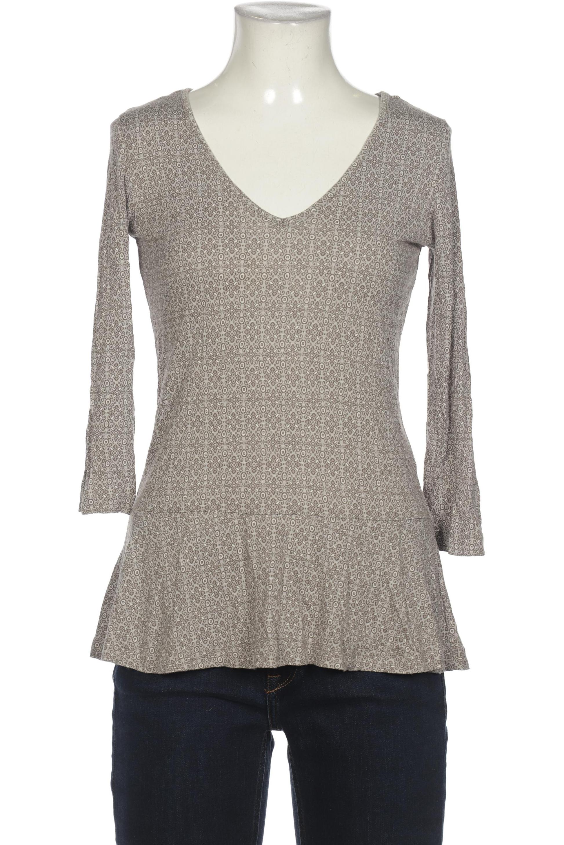 

Comma Damen Langarmshirt, grau, Gr. 34