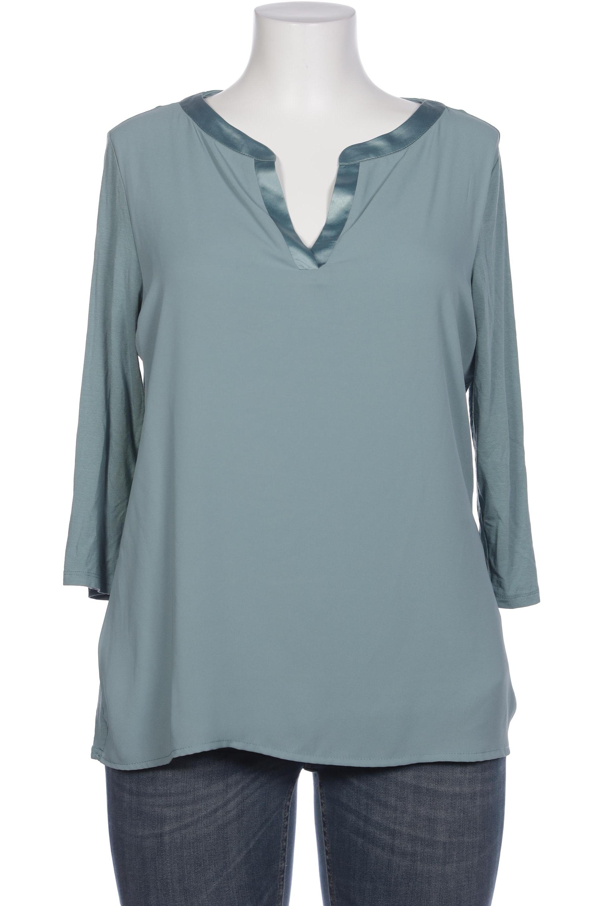 

Comma Damen Langarmshirt, türkis, Gr. 44
