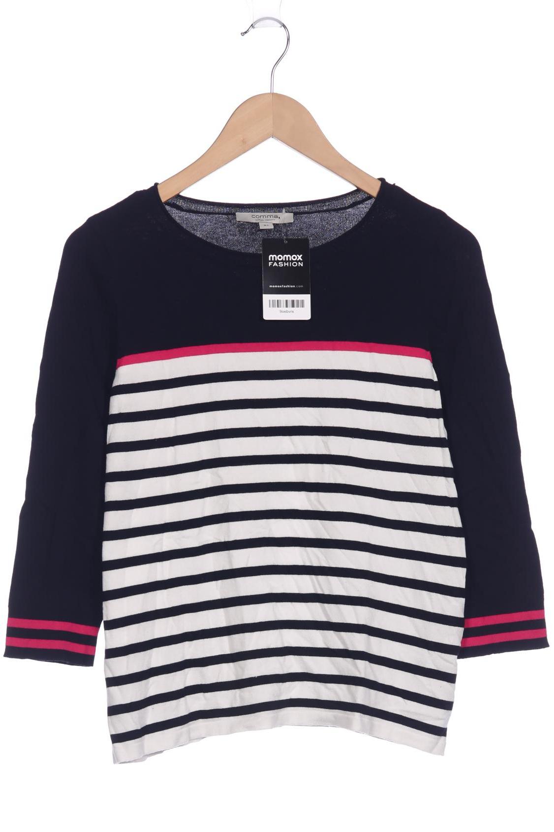 

Comma Damen Langarmshirt, marineblau, Gr. 34