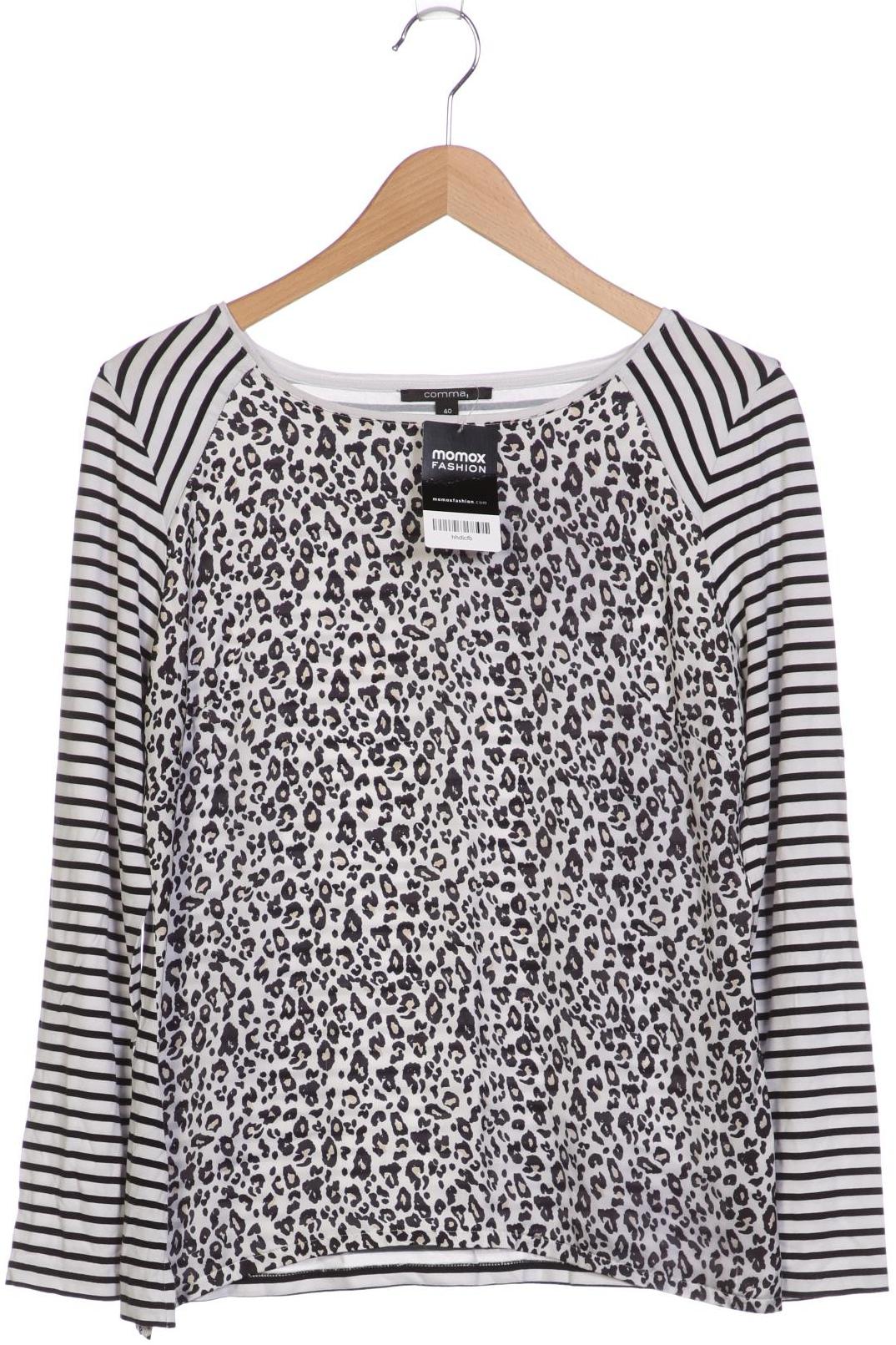 

Comma Damen Langarmshirt, schwarz