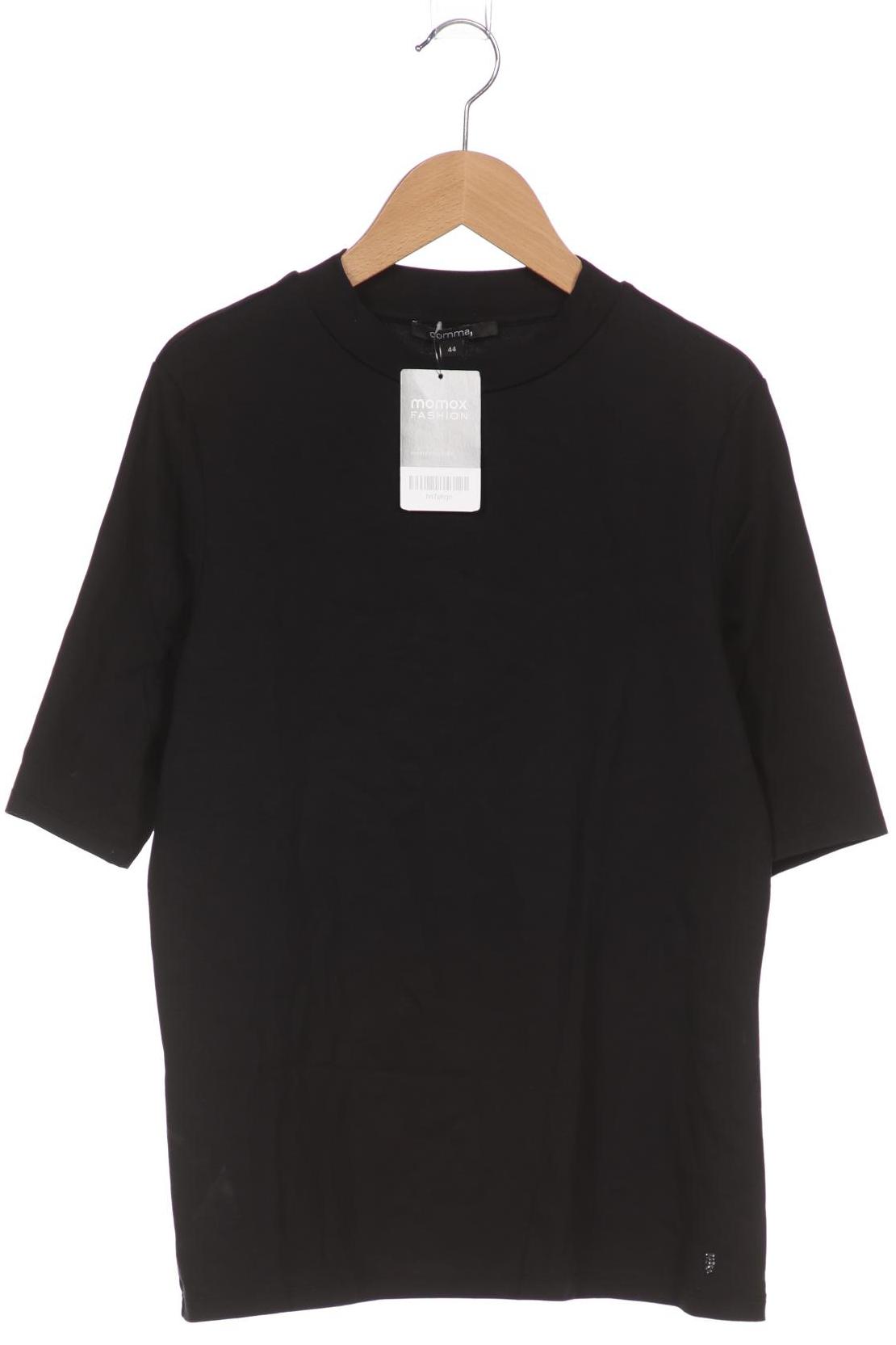 

Comma Damen Langarmshirt, schwarz, Gr. 44