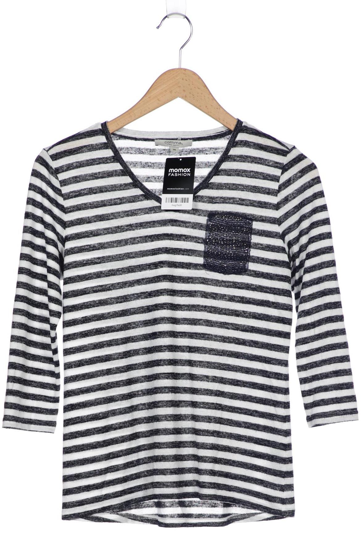 

Comma Damen Langarmshirt, grau