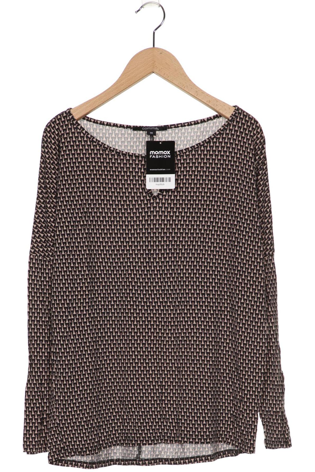 

Comma Damen Langarmshirt, schwarz