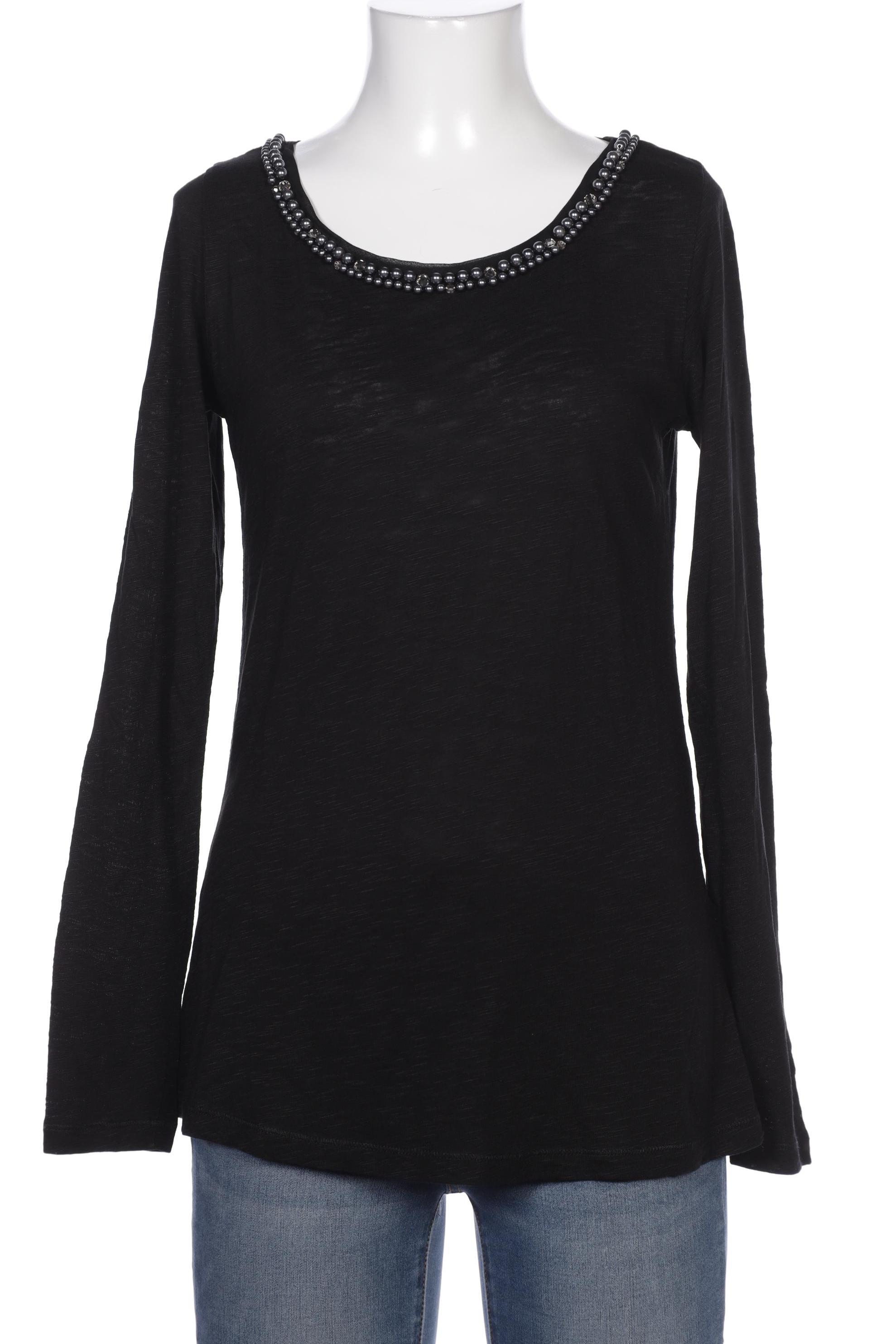 

Comma Damen Langarmshirt, schwarz