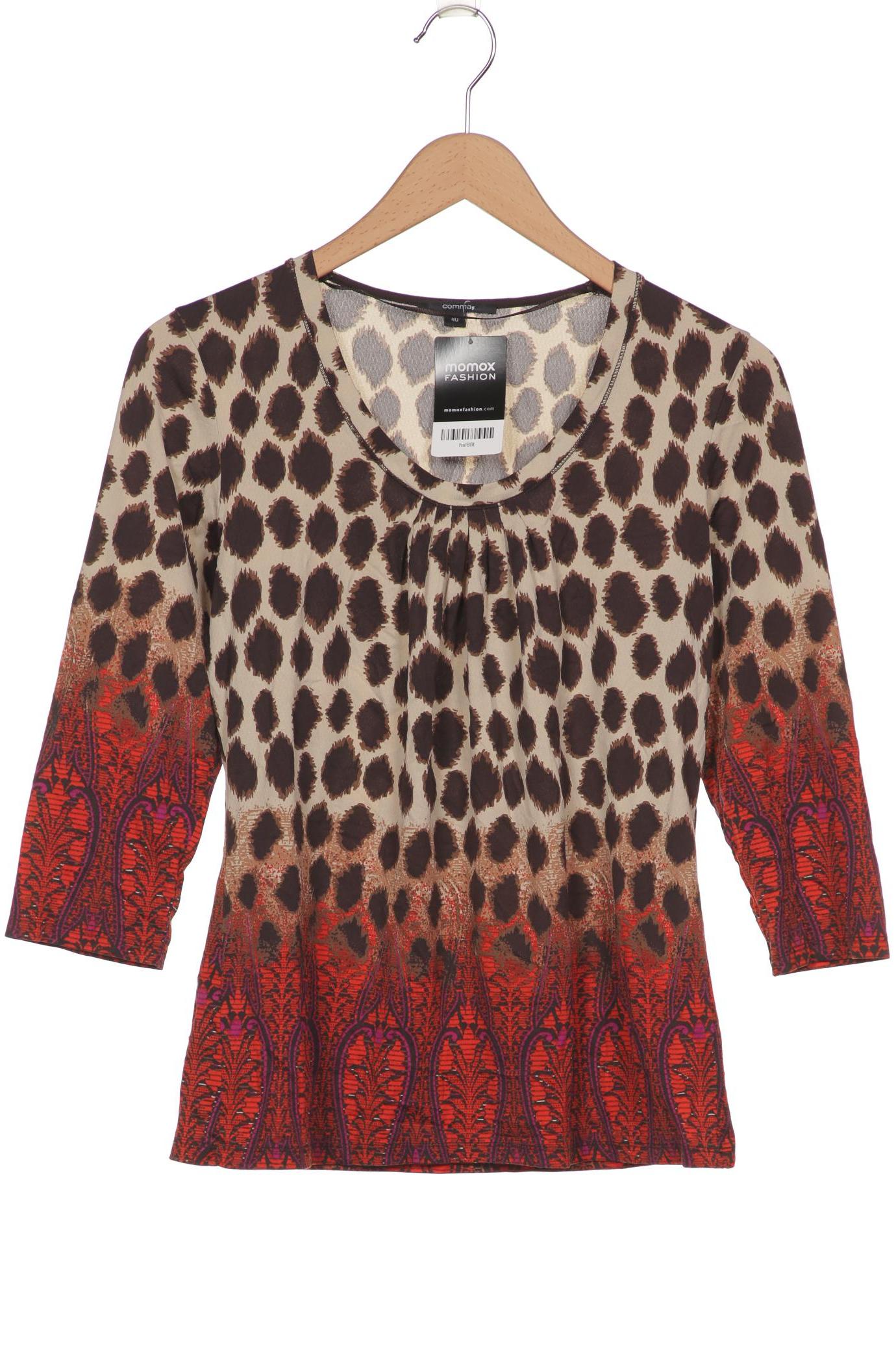 

Comma Damen Langarmshirt, braun