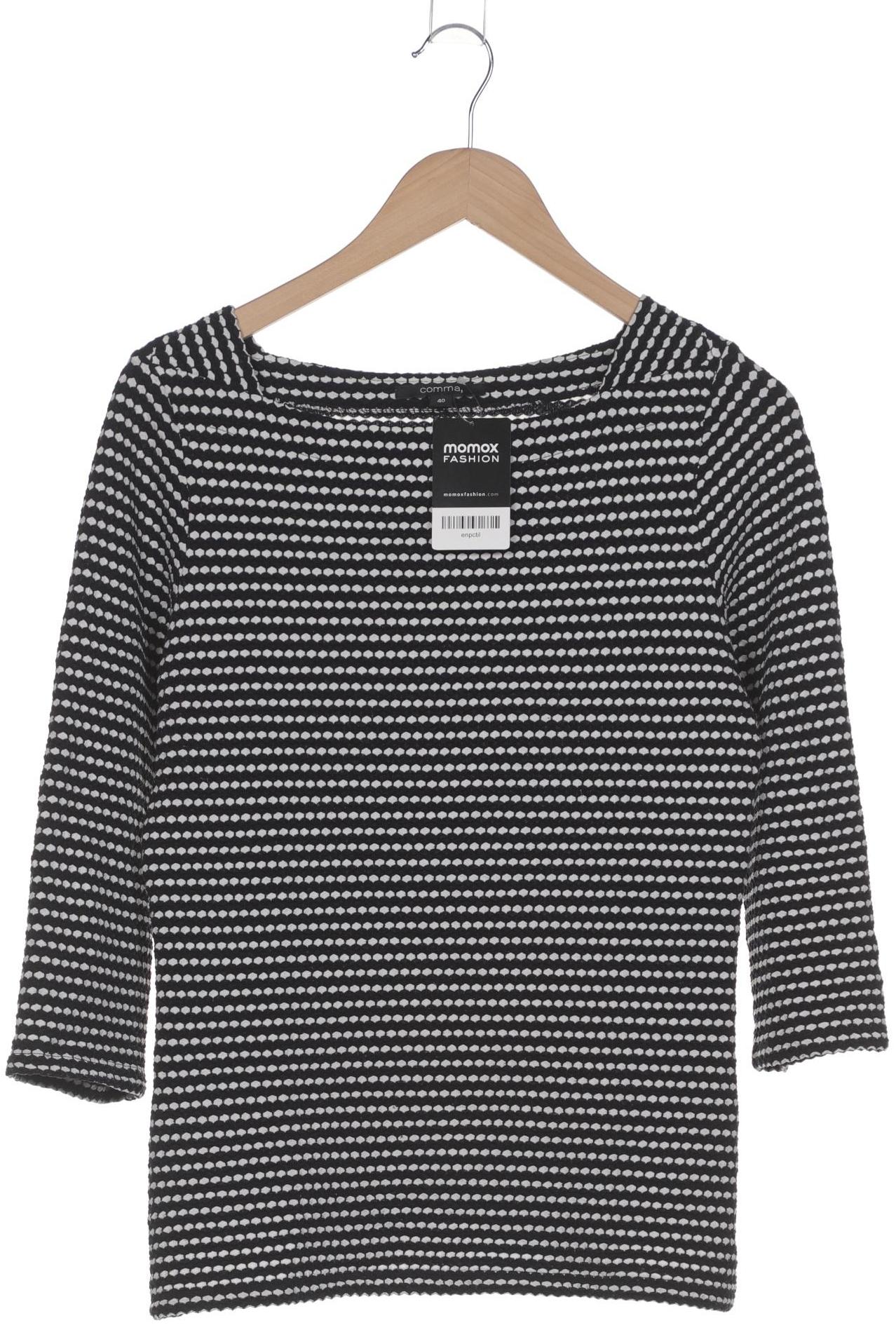 

Comma Damen Langarmshirt, marineblau, Gr. 40