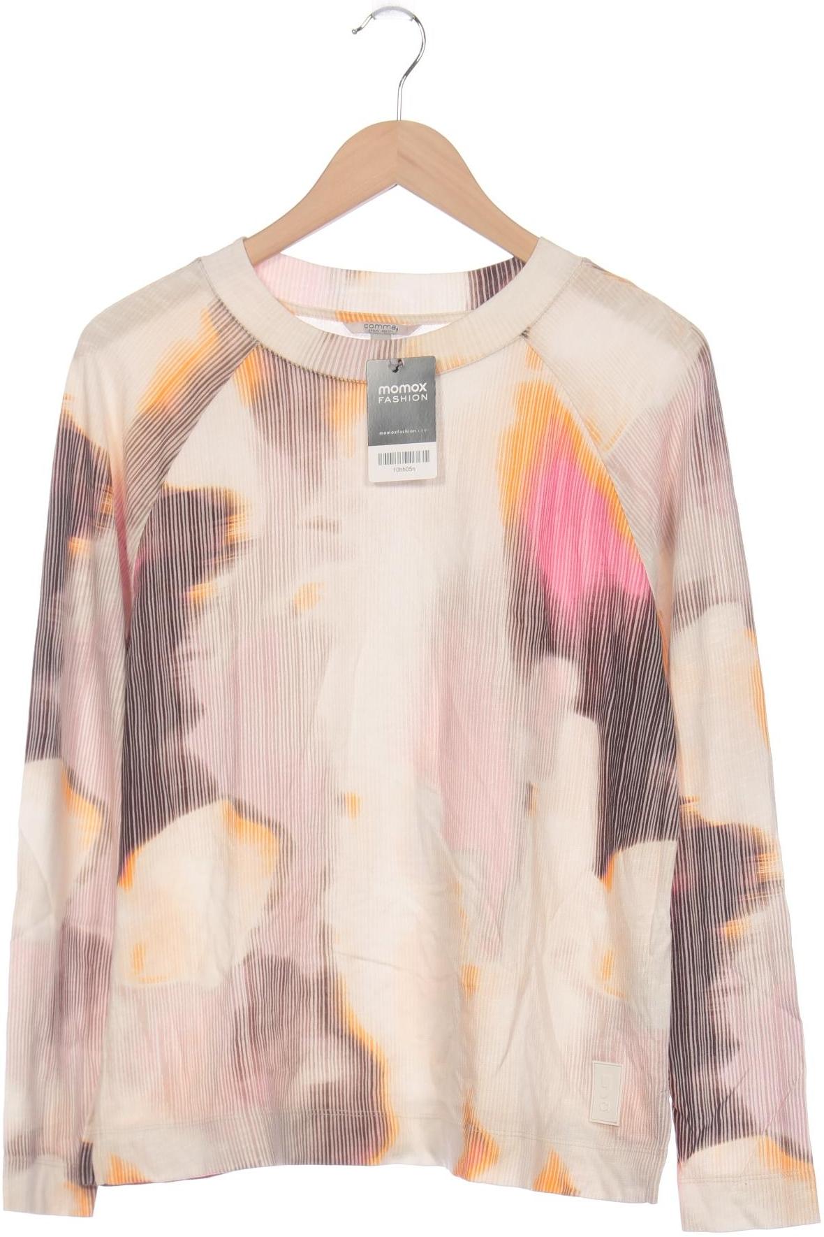 

Comma Damen Langarmshirt, beige, Gr. 40