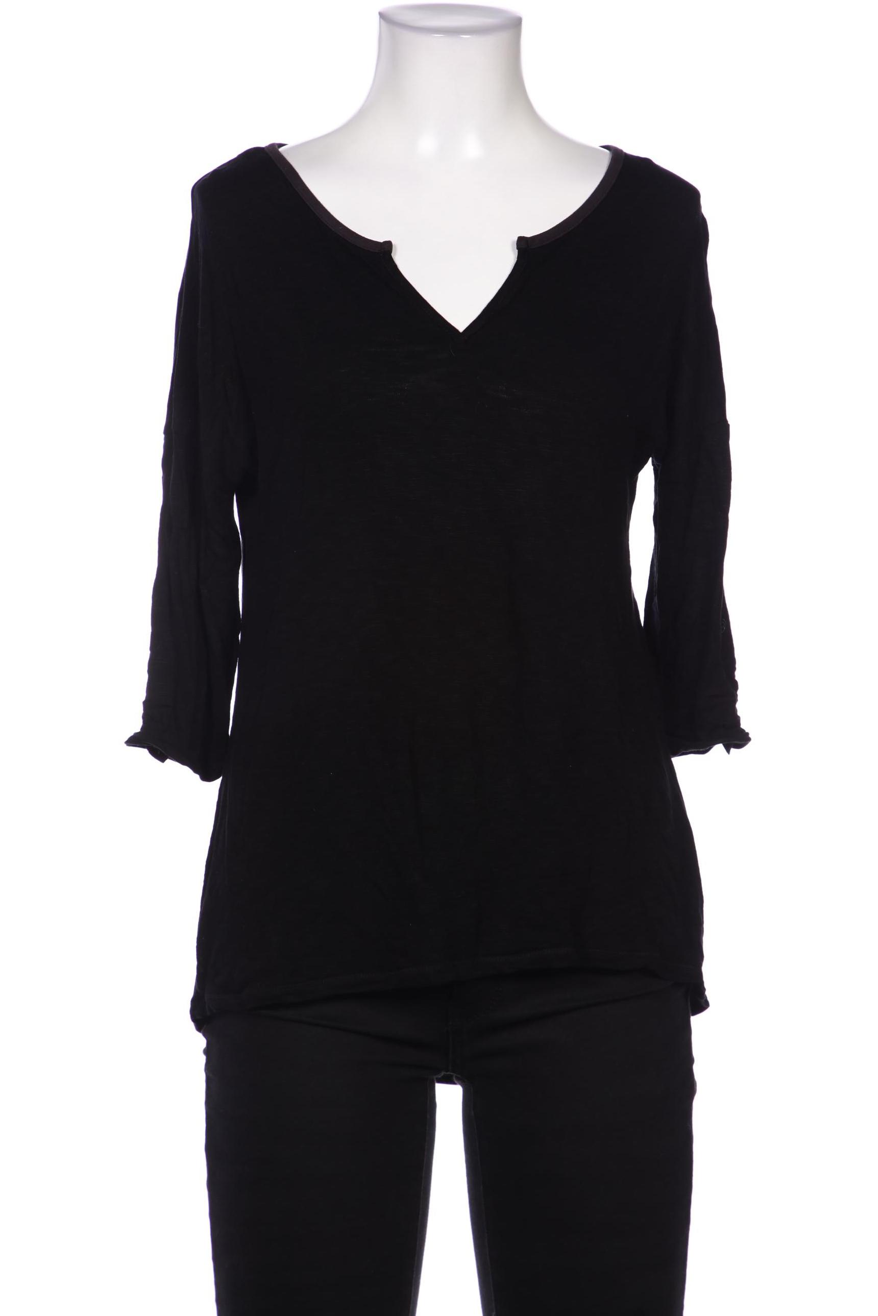 

Comma Damen Langarmshirt, schwarz, Gr. 36