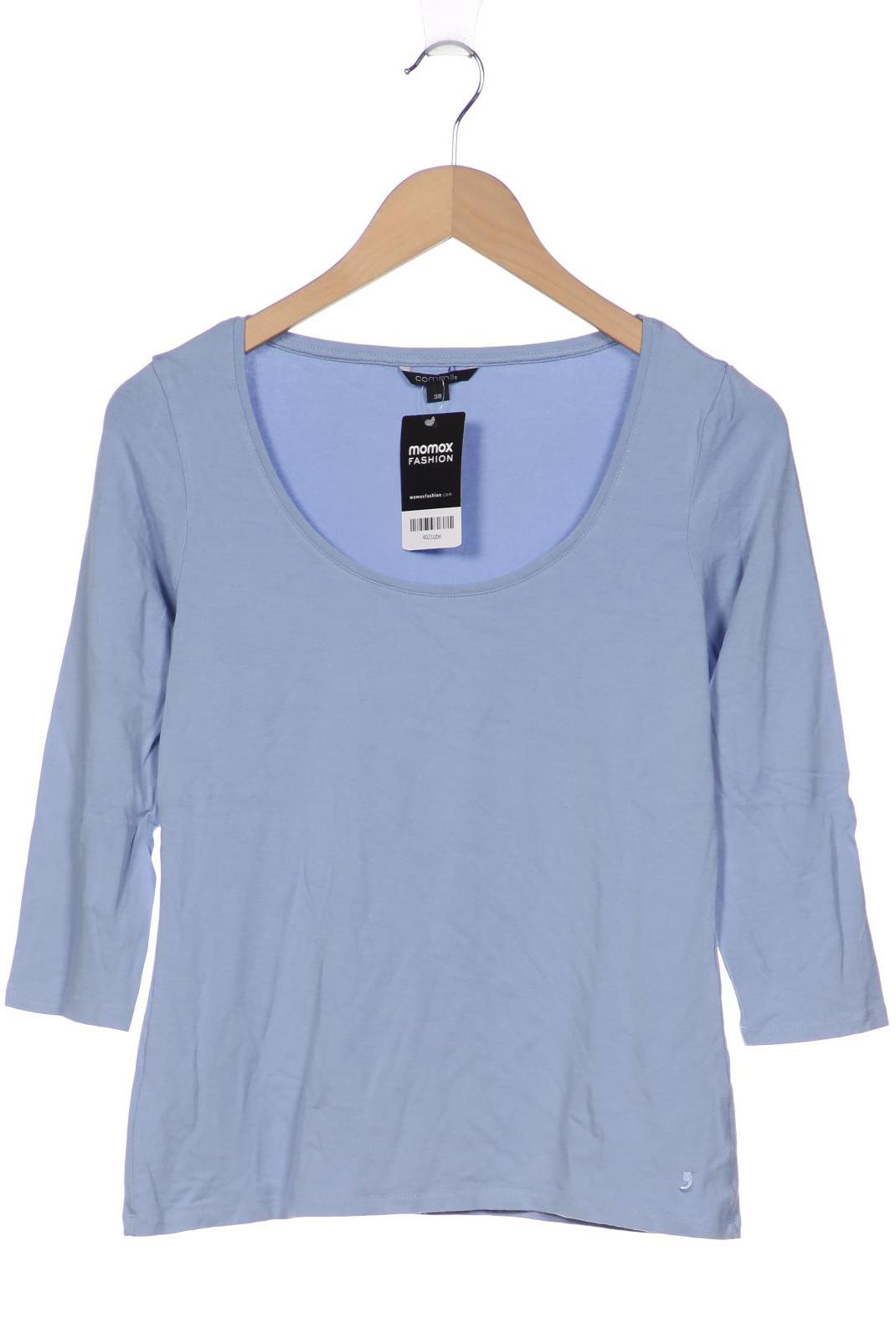 

Comma Damen Langarmshirt, hellblau, Gr. 38