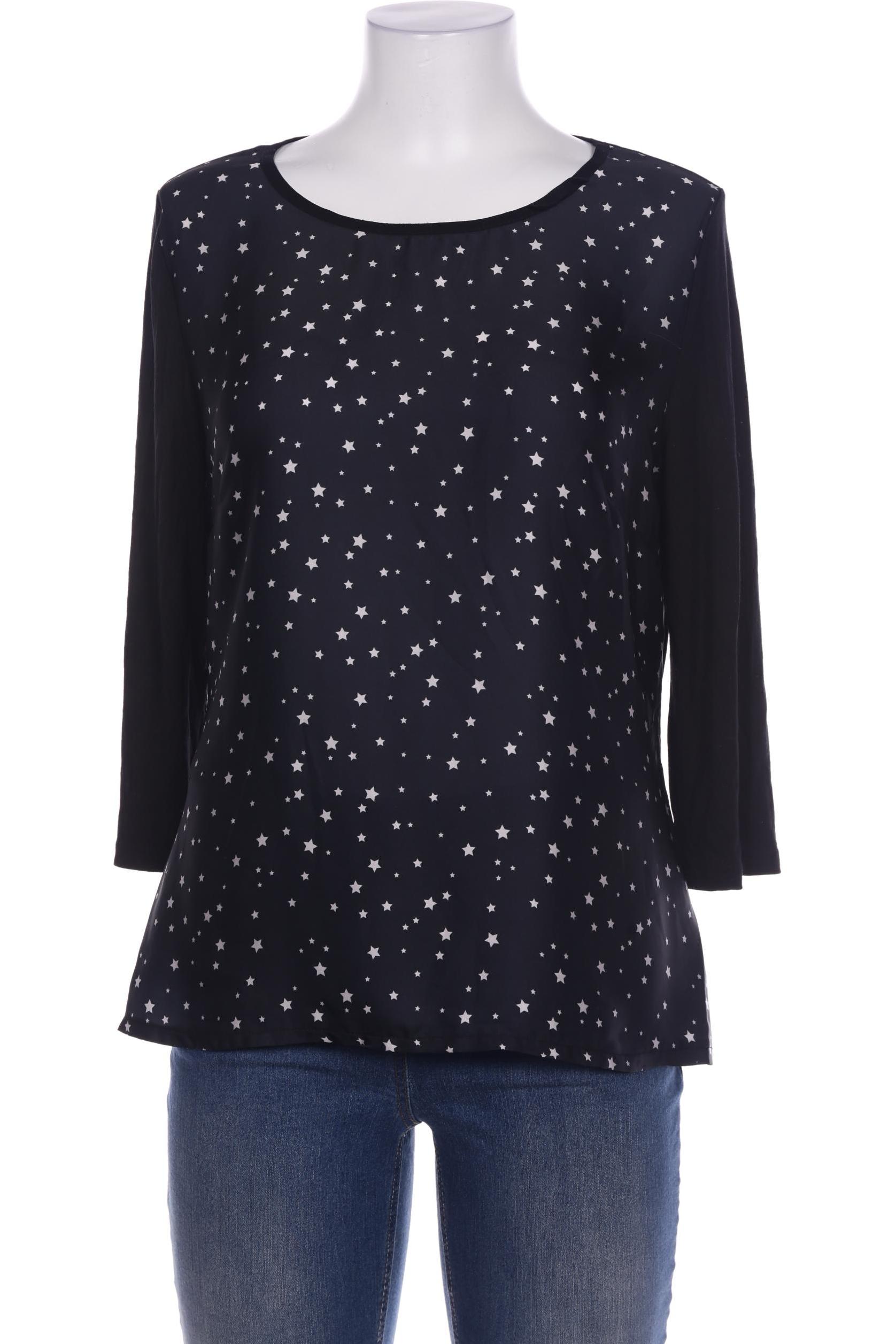 

Comma Damen Langarmshirt, schwarz, Gr. 38