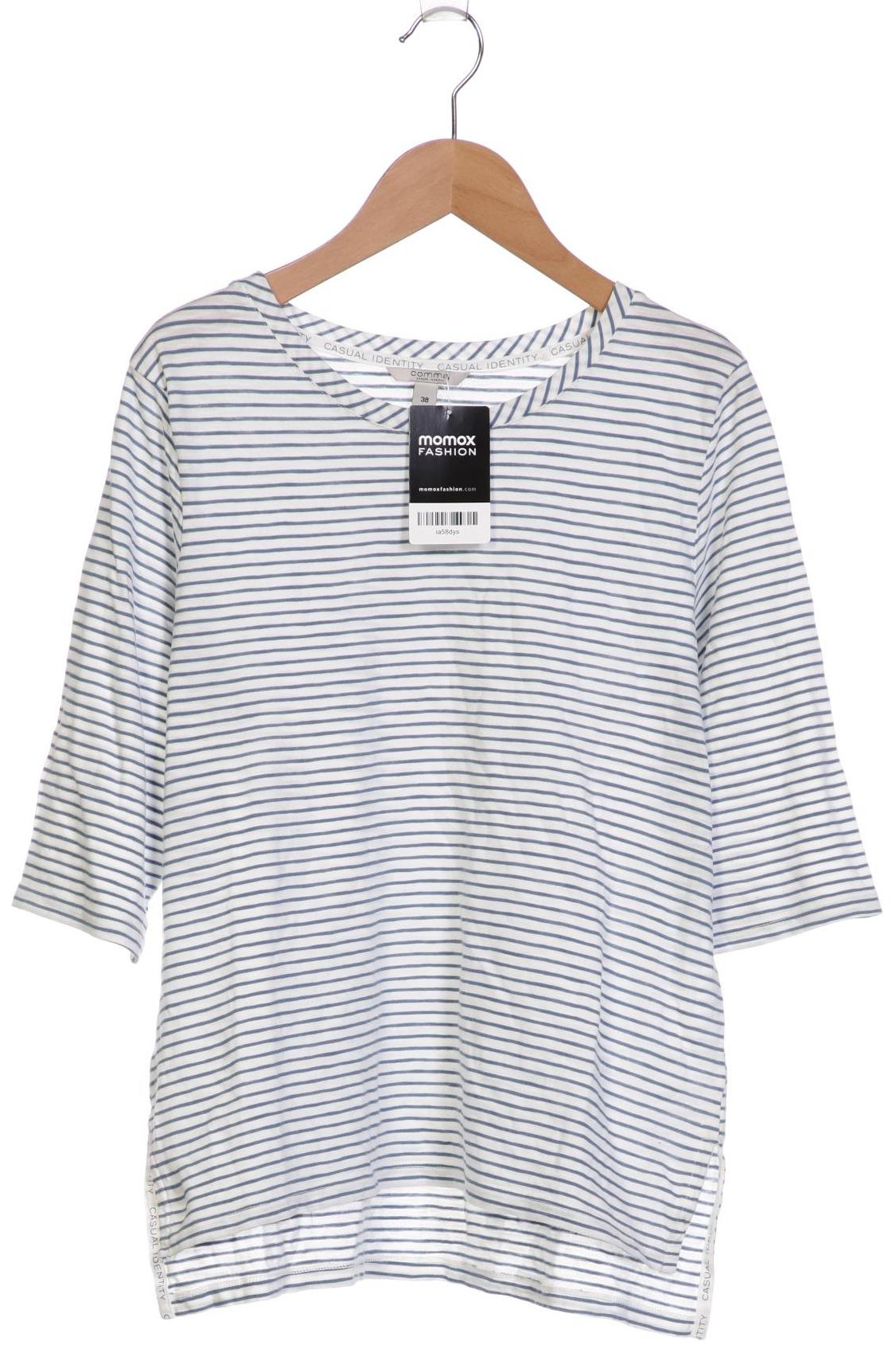 

Comma Damen Langarmshirt, weiß, Gr. 38