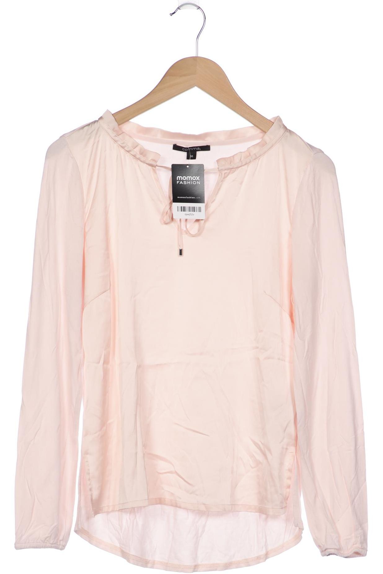 

Comma Damen Langarmshirt, pink, Gr. 36