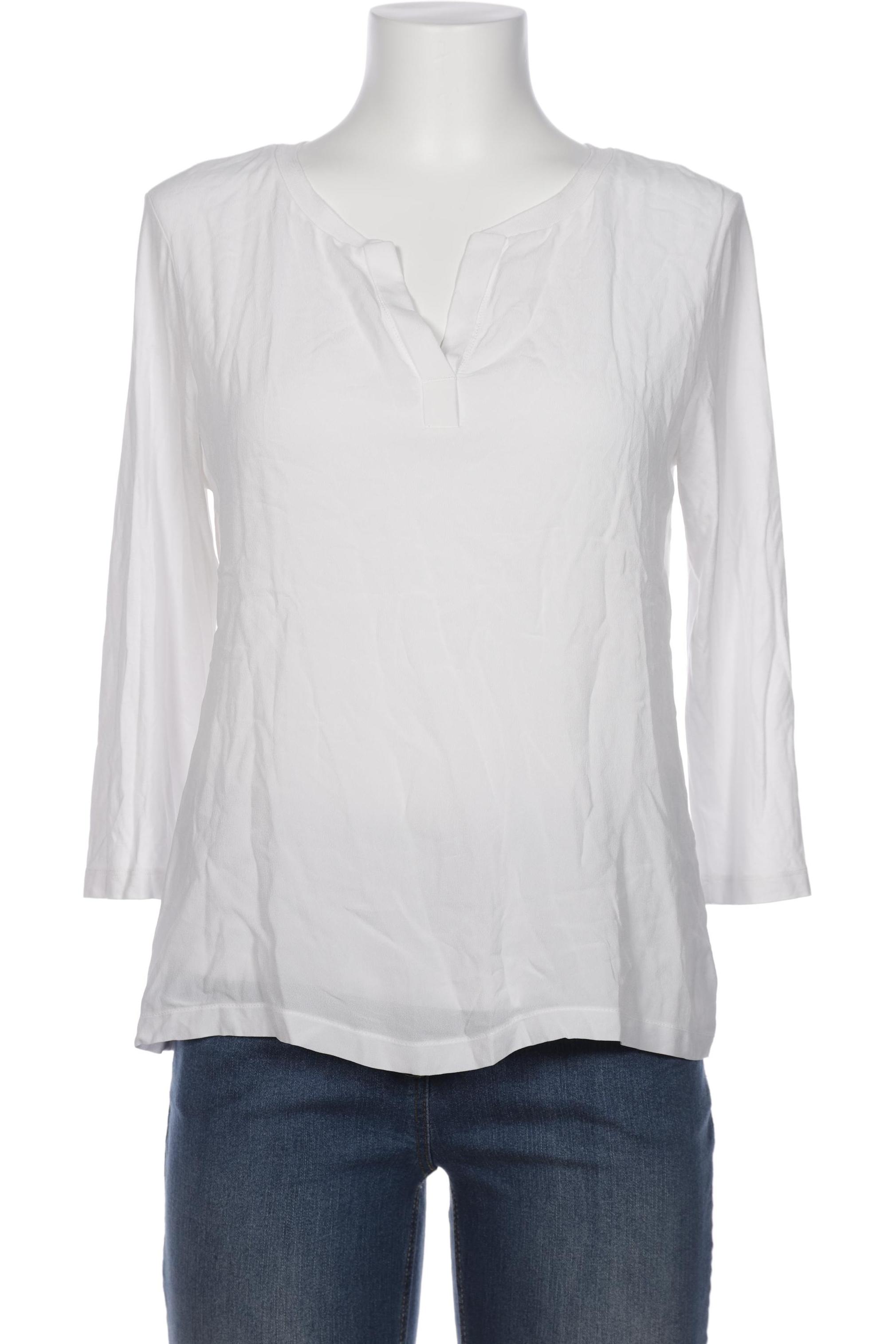 

Comma Damen Langarmshirt, weiß, Gr. 38